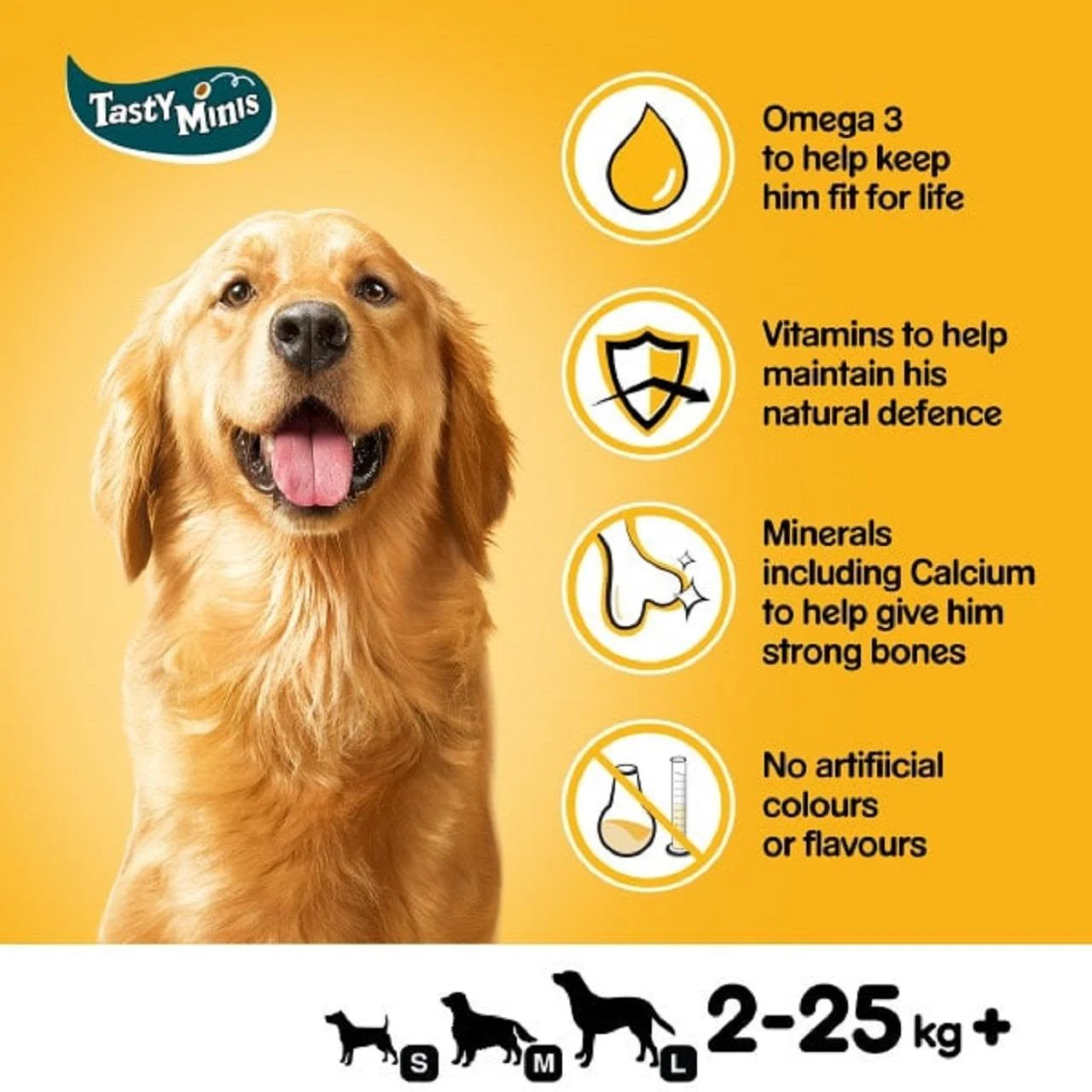Pedigree Tasty Minis Adult Dog Treats Chicken & Duck Chewy Cubes - Image 7