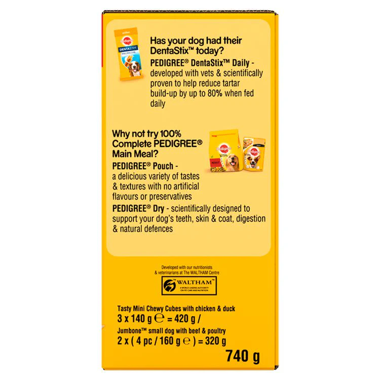 Pedigree Tasty Minis & Jumbone Adult Small Dog Treats Mega Box - Image 4