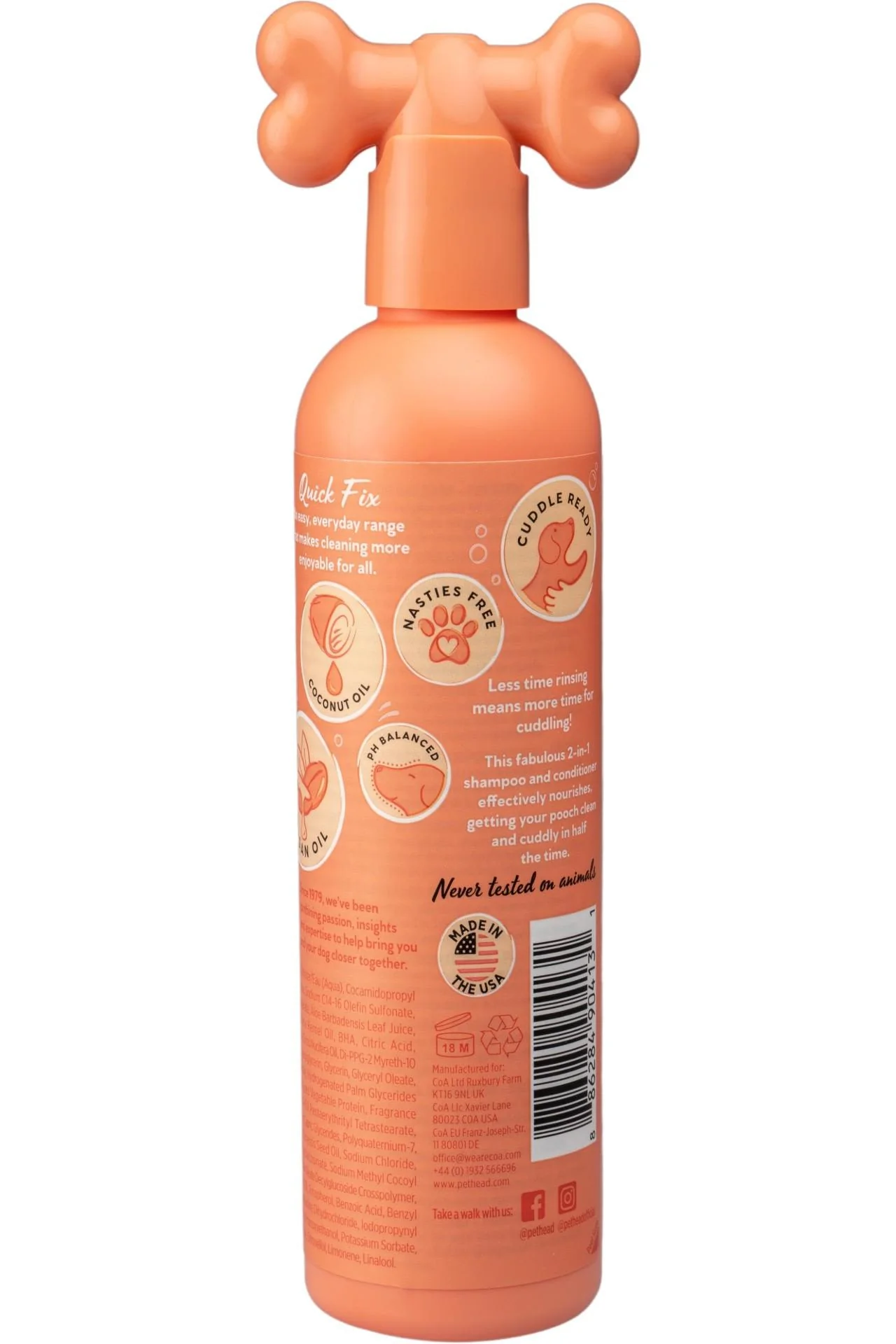 Pet Head Quick Fix 2in1 Dog Shampoo - Image 2