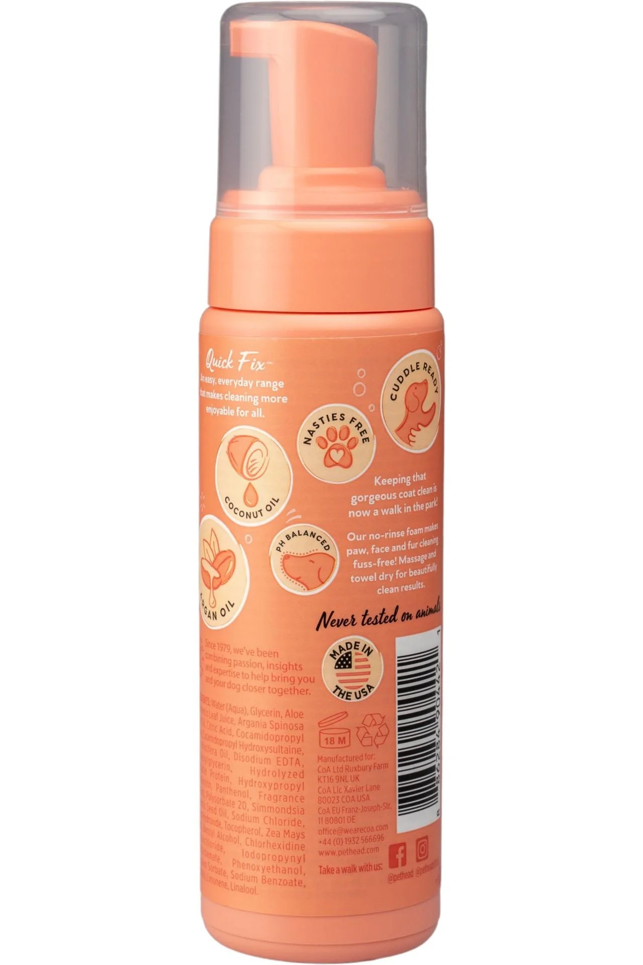 Pet Head Quick Fix Puppy Dog Foam - Image 2