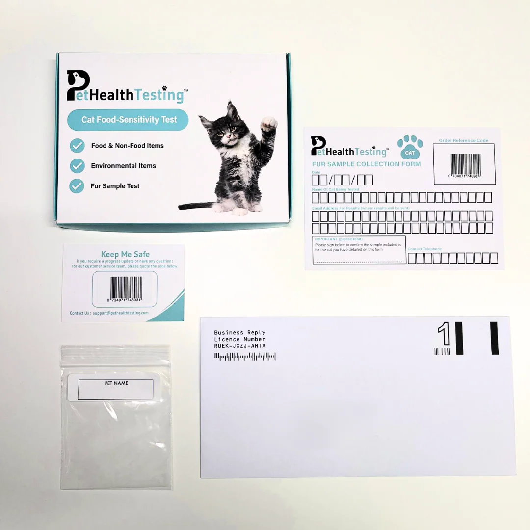 Pet Health Testing Cat-Food Intolerance Test Kit - Image 2