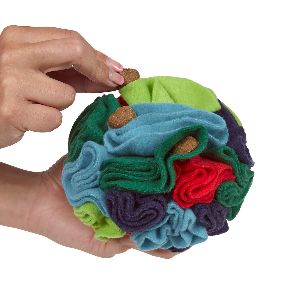 Petface Fabric Snuffle Ball Pet Treat Puzzle Toy - Image 2