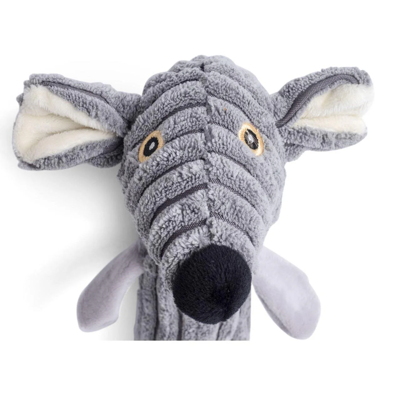 Petface Farmyard Buddies Mouse Stick Dog Toy - Image 2