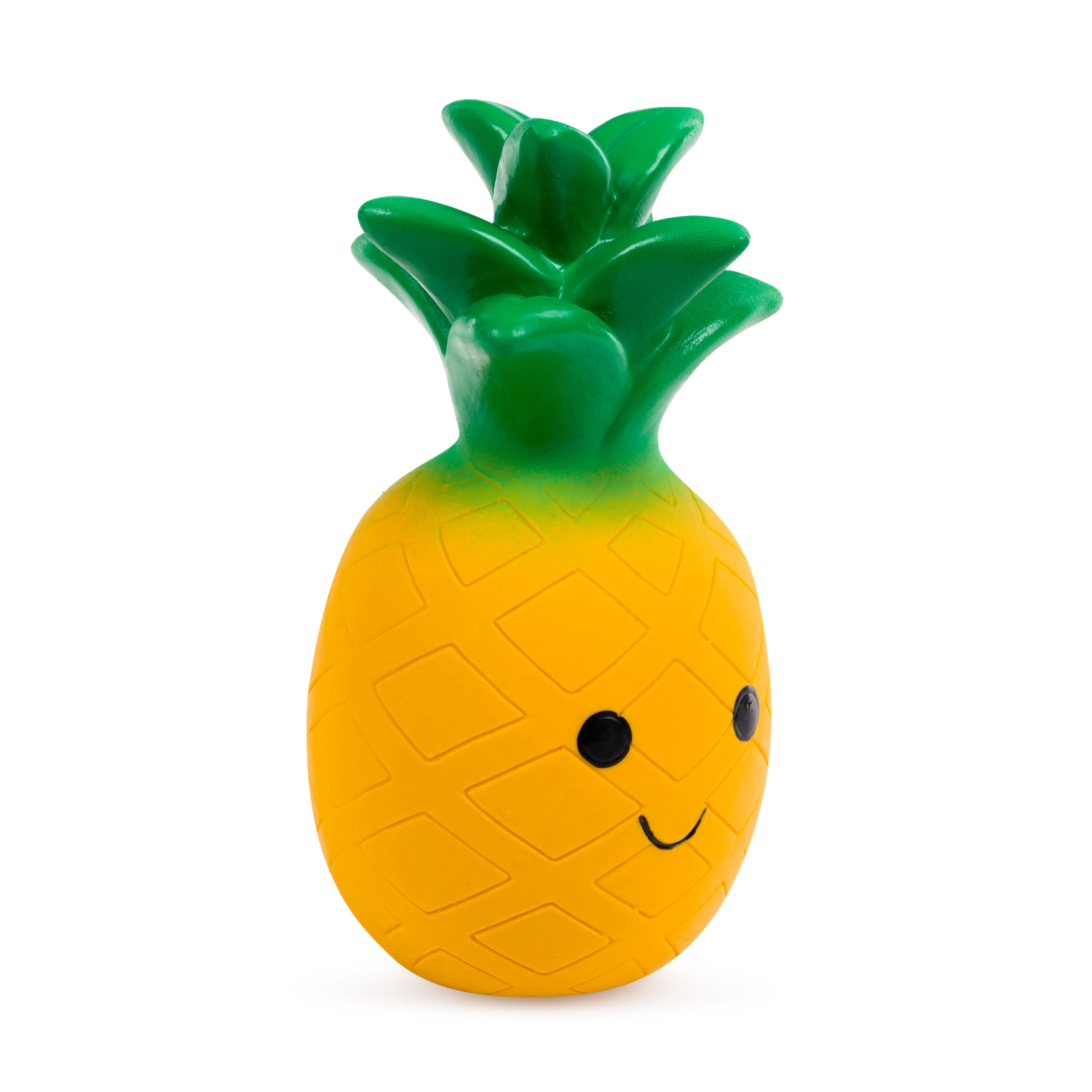 Petface Greenfingers Latex Perry Yellow Pineapple Dog Toy - Image 4