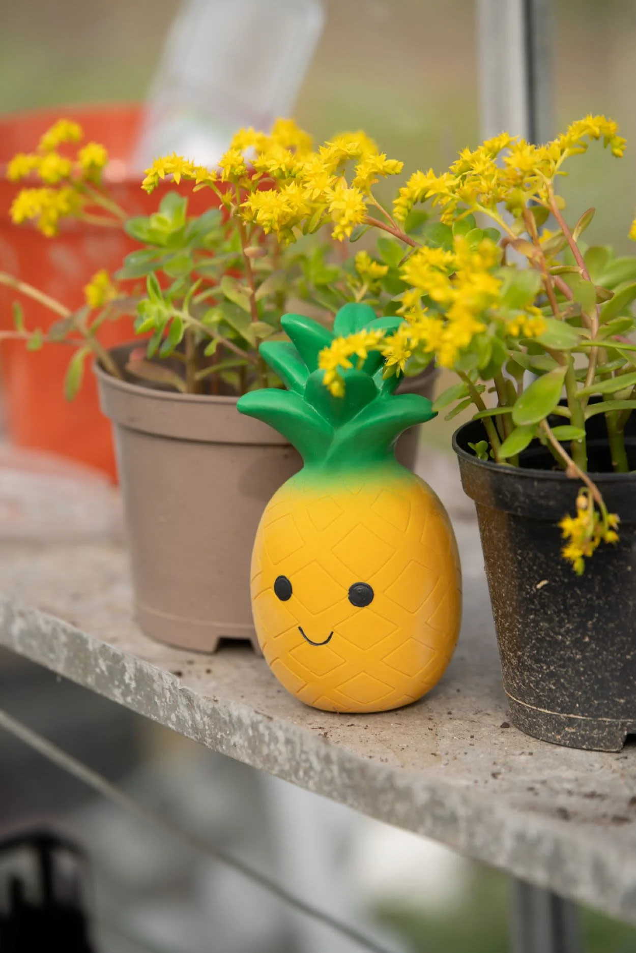Petface Greenfingers Latex Perry Yellow Pineapple Dog Toy - Image 7