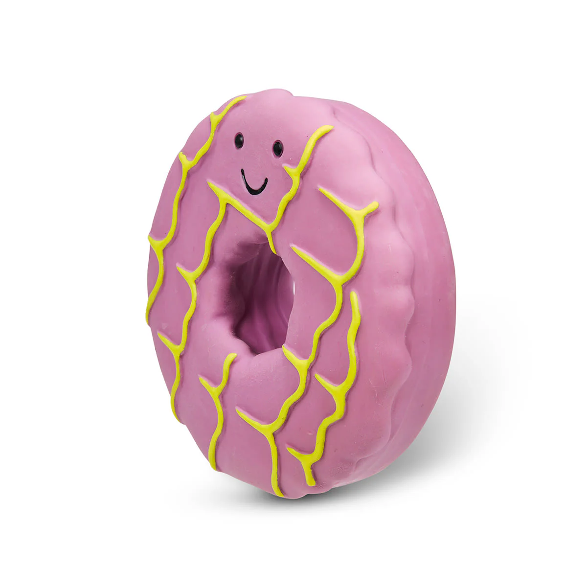 Petface Iced Ring Biscuit Latex Violet Dog Toy - Image 4