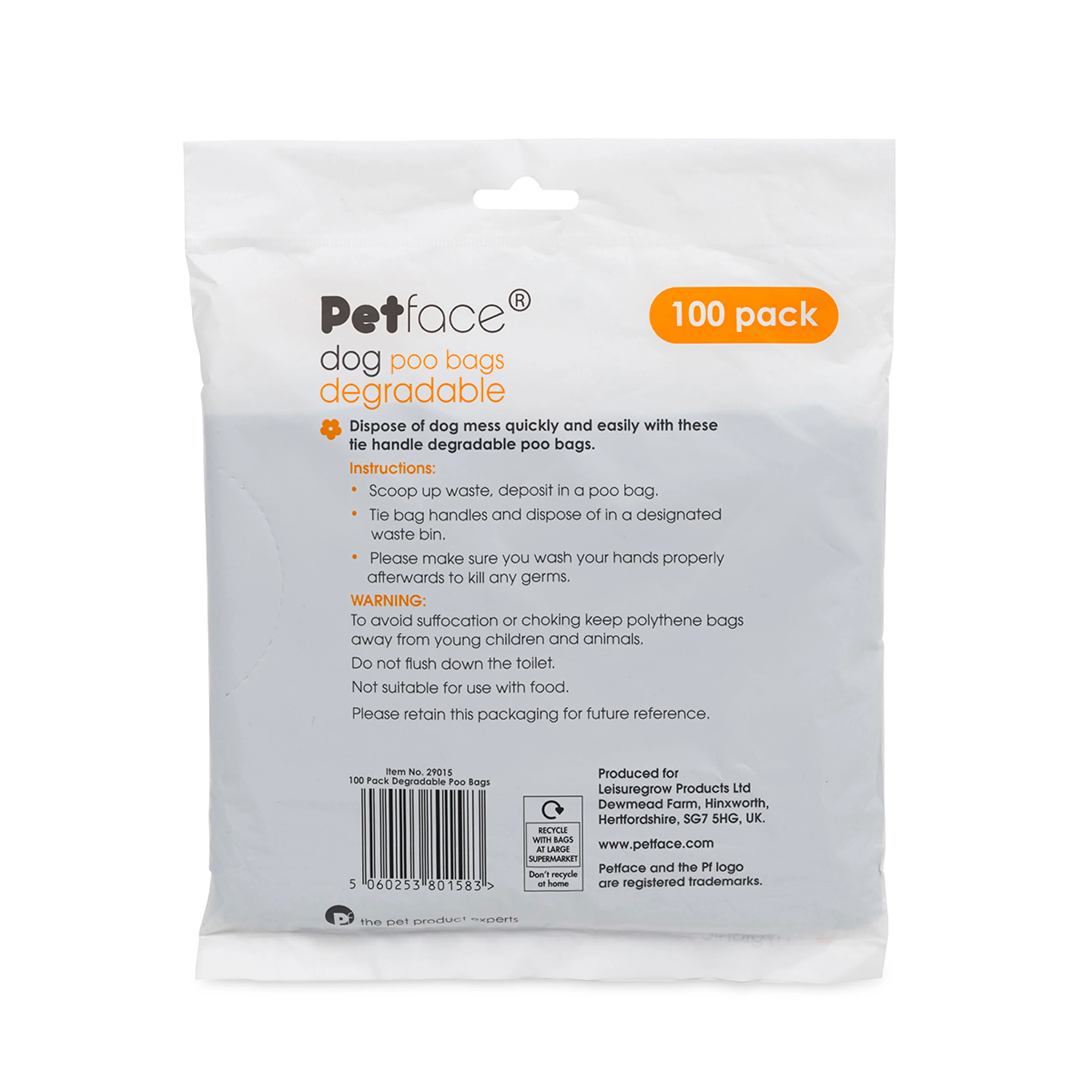 Petface No Mess Dog Poop Bags - Image 3