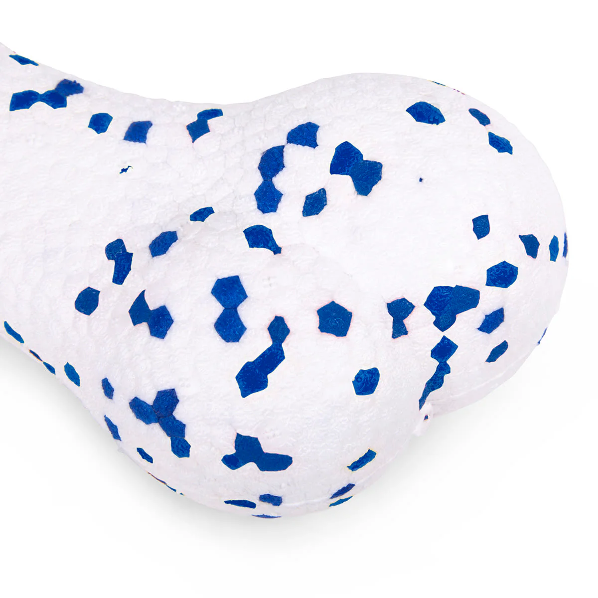 Petface Outdoor Paws Mighty White & Blue Bone Dog Toy - Image 4