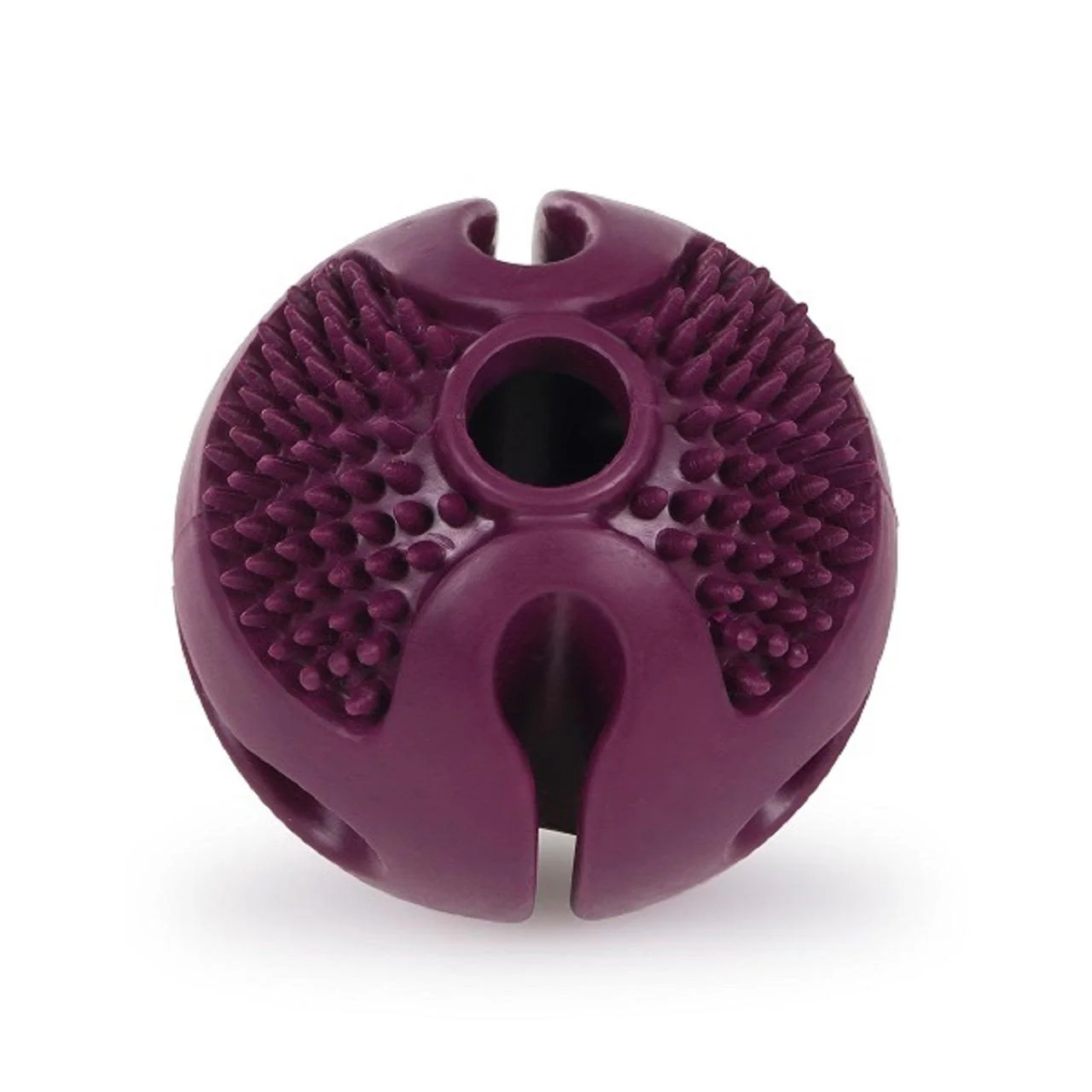 Petface Planet Natural Rubber Treat Ball Dog Toy - Image 2