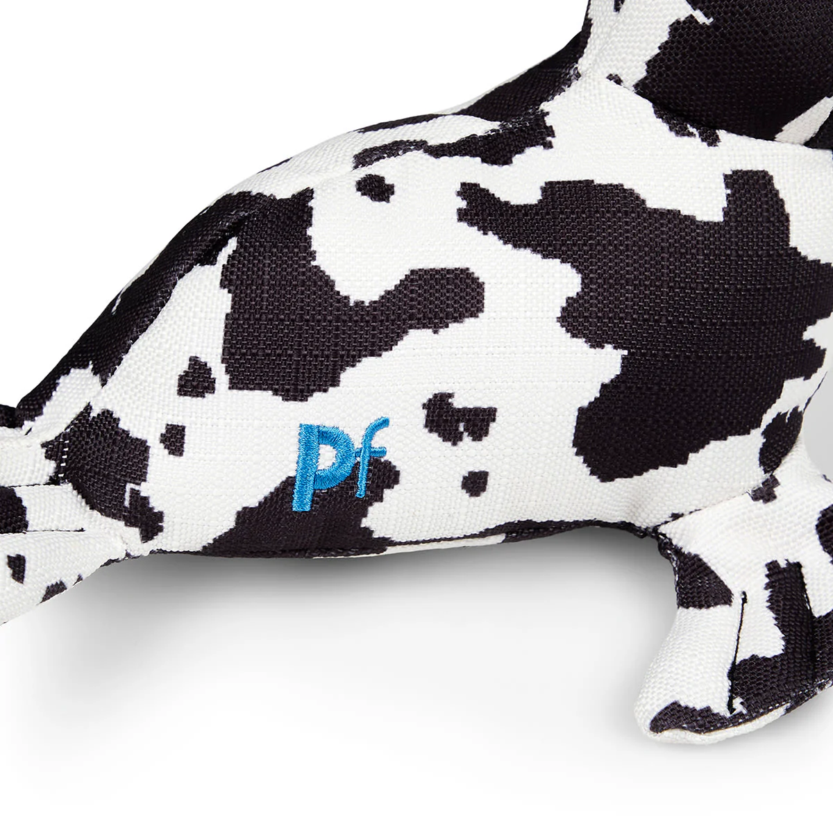 Petface Planet Ocean Cycle Sienna Seal Plush Black & White Dog Toy - Image 4