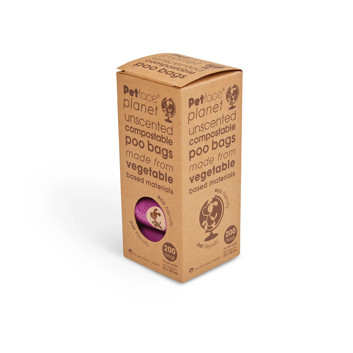 Petface Planet Unscented Compostable Dog Poop Bags - Image 2