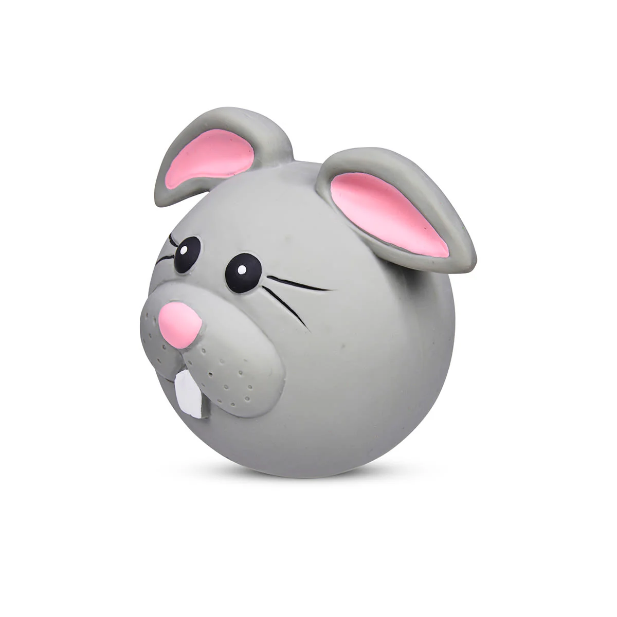 Petface Rico Rabbit Latex Grey Dog Toy - Image 2