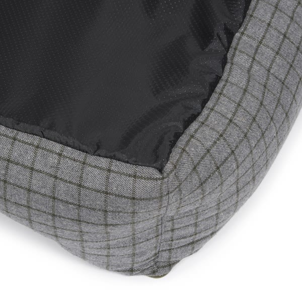 Petface Square Dog Bed - Moss Green - Image 3