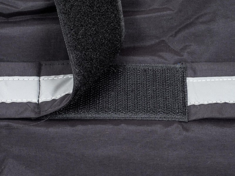 Petface Super Soft Water Resistant Black Dog Coat - Image 3