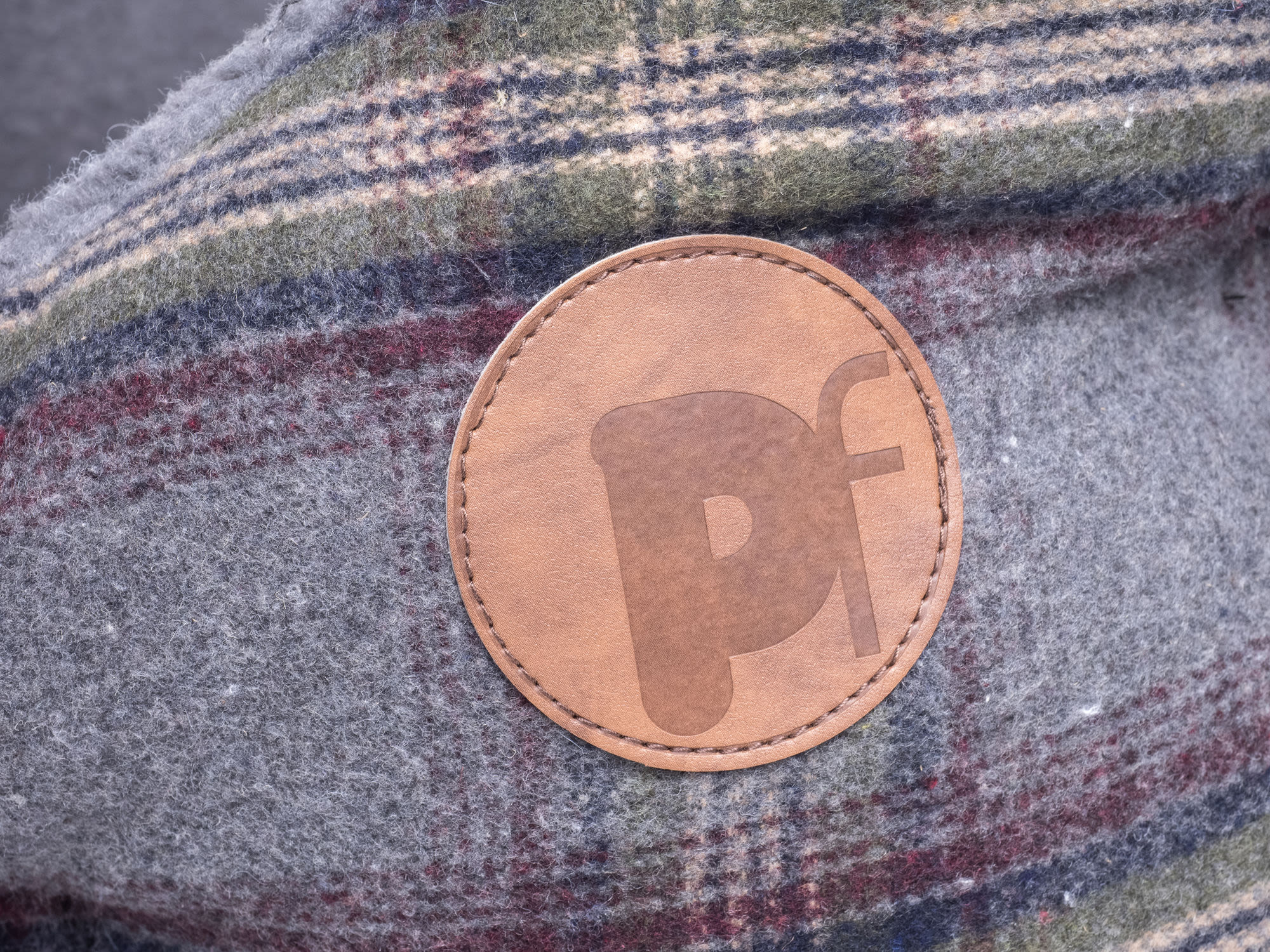 Petface Tweed Oval Dog Bed - Grey - Image 3