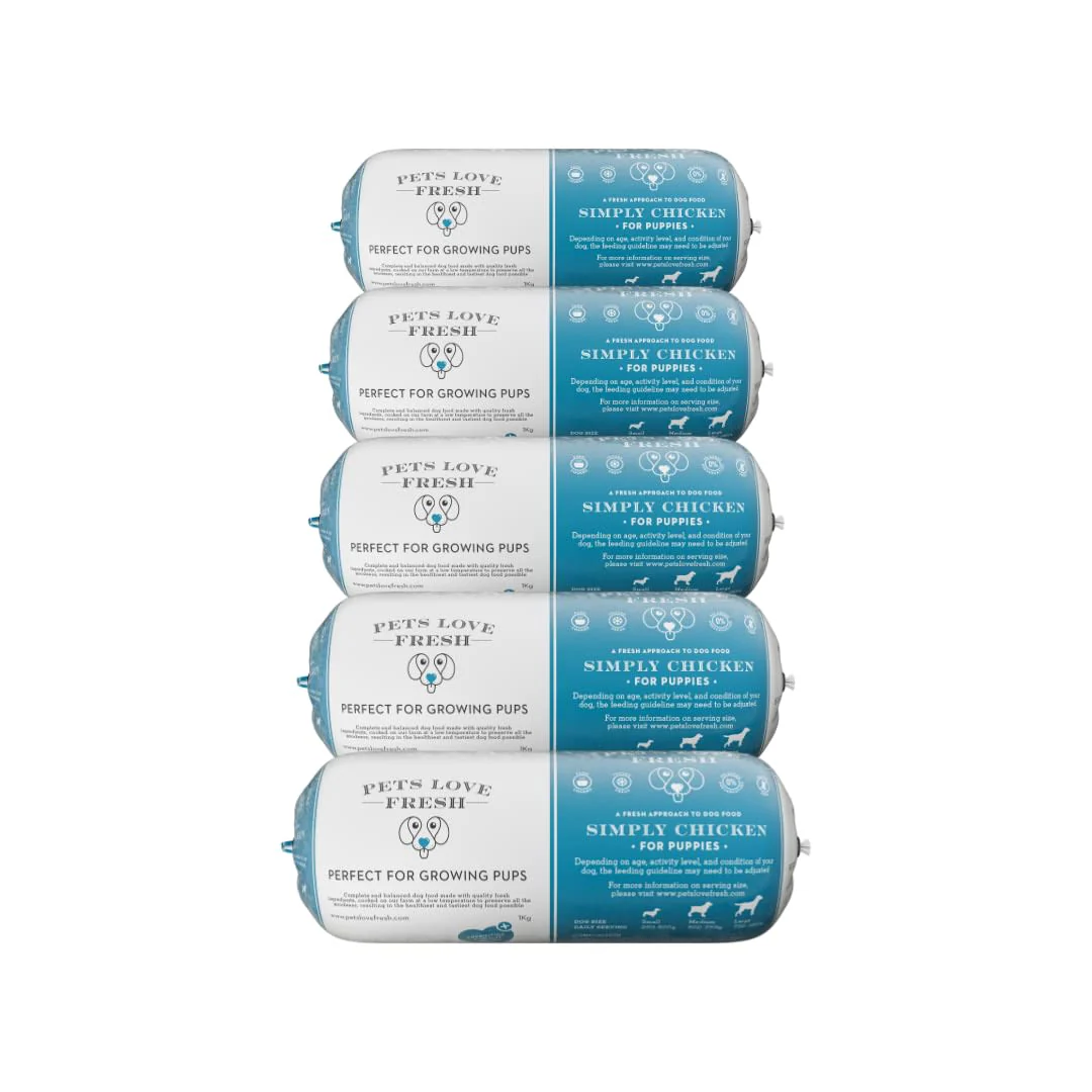 Pets Love Fresh Simply Chicken Puppies Dog Food