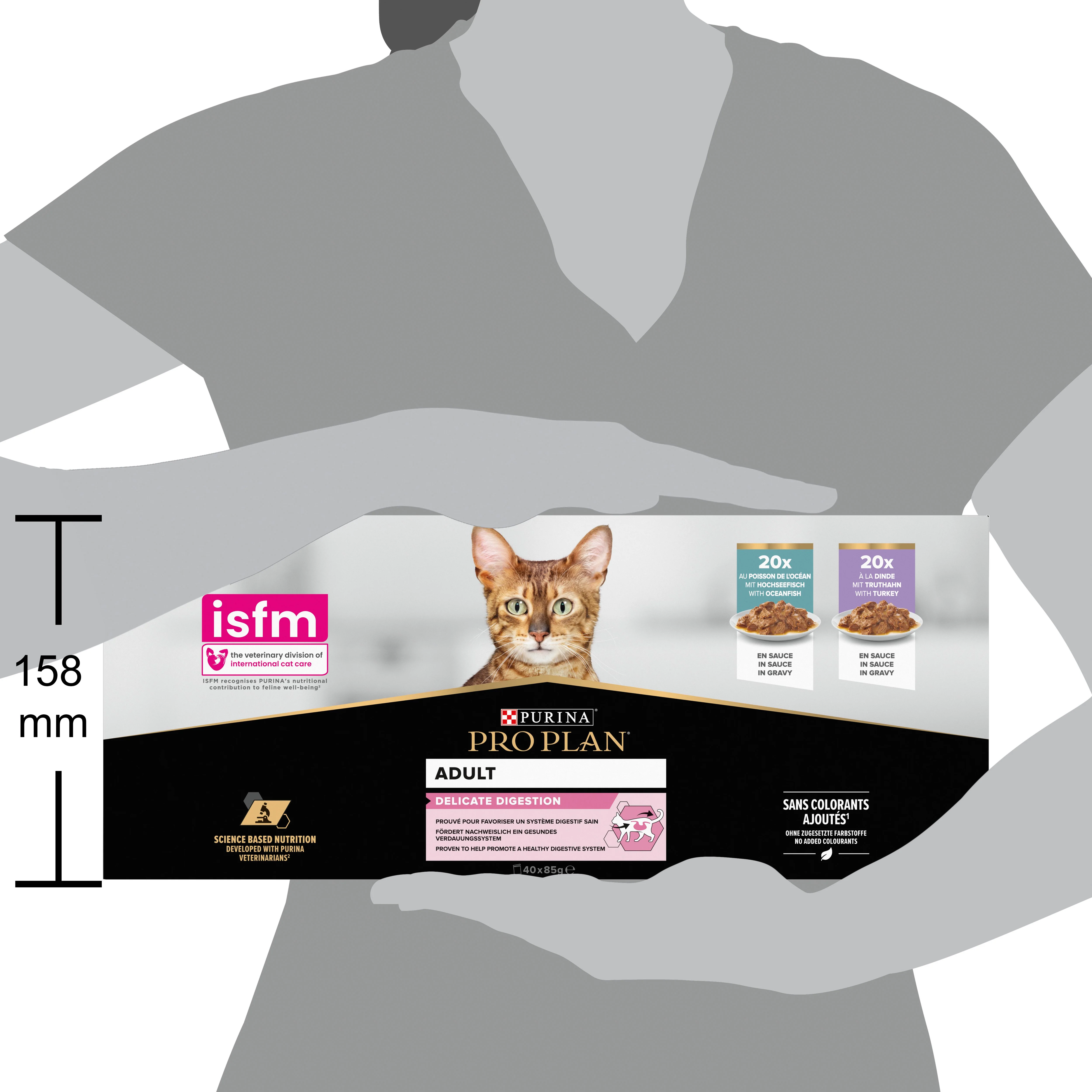 Pro Plan Delicate Digestion Ocean Fish Adult Wet Cat Food - Image 11
