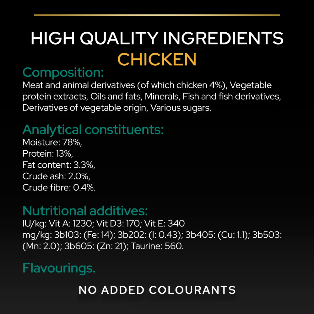 Pro Plan Sterilised Beef & Chicken in Gravy Adult Wet Cat Food - Image 13