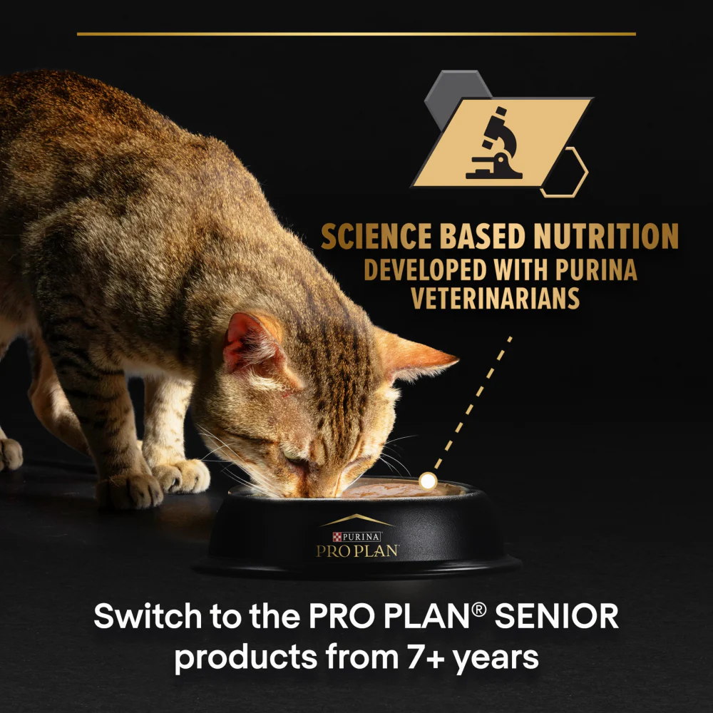 Pro Plan Sterilised Beef & Chicken in Gravy Adult Wet Cat Food - Image 5