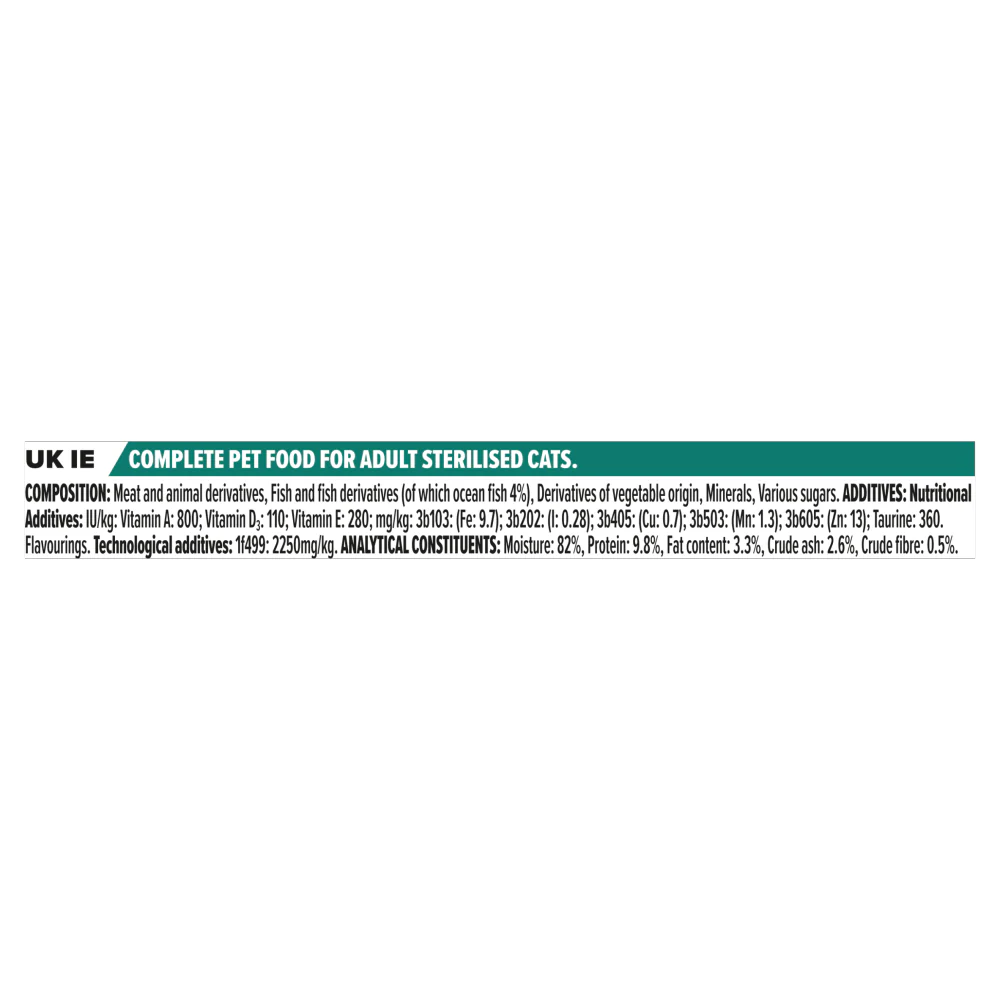 Pro Plan Sterilised Oceanfish in Jelly Adult Wet Cat Food - Image 14