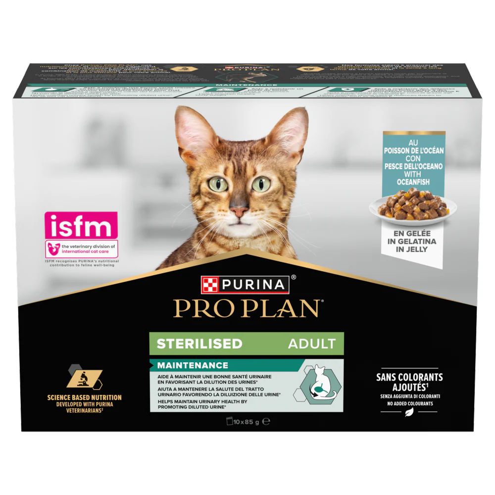 Pro Plan Sterilised Oceanfish in Jelly Adult Wet Cat Food - Image 16