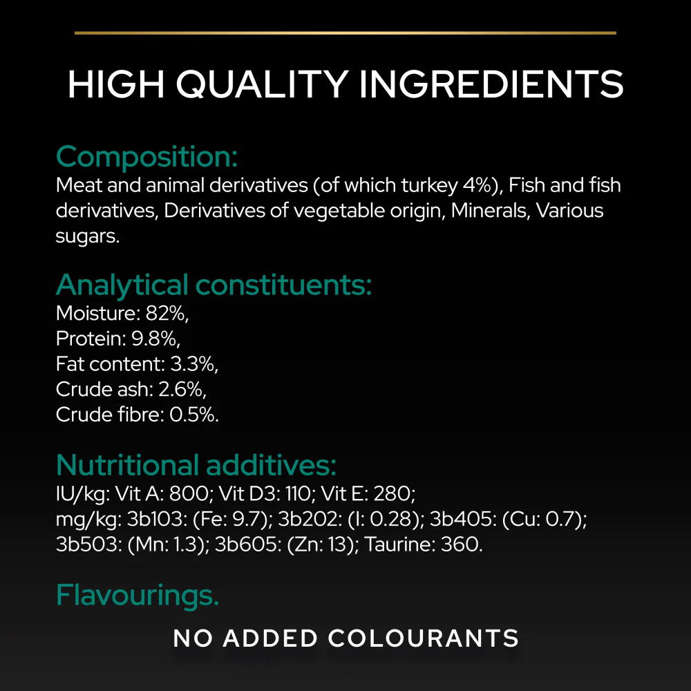 Pro Plan Sterilised Turkey in Jelly Adult Wet Cat Food - Image 11