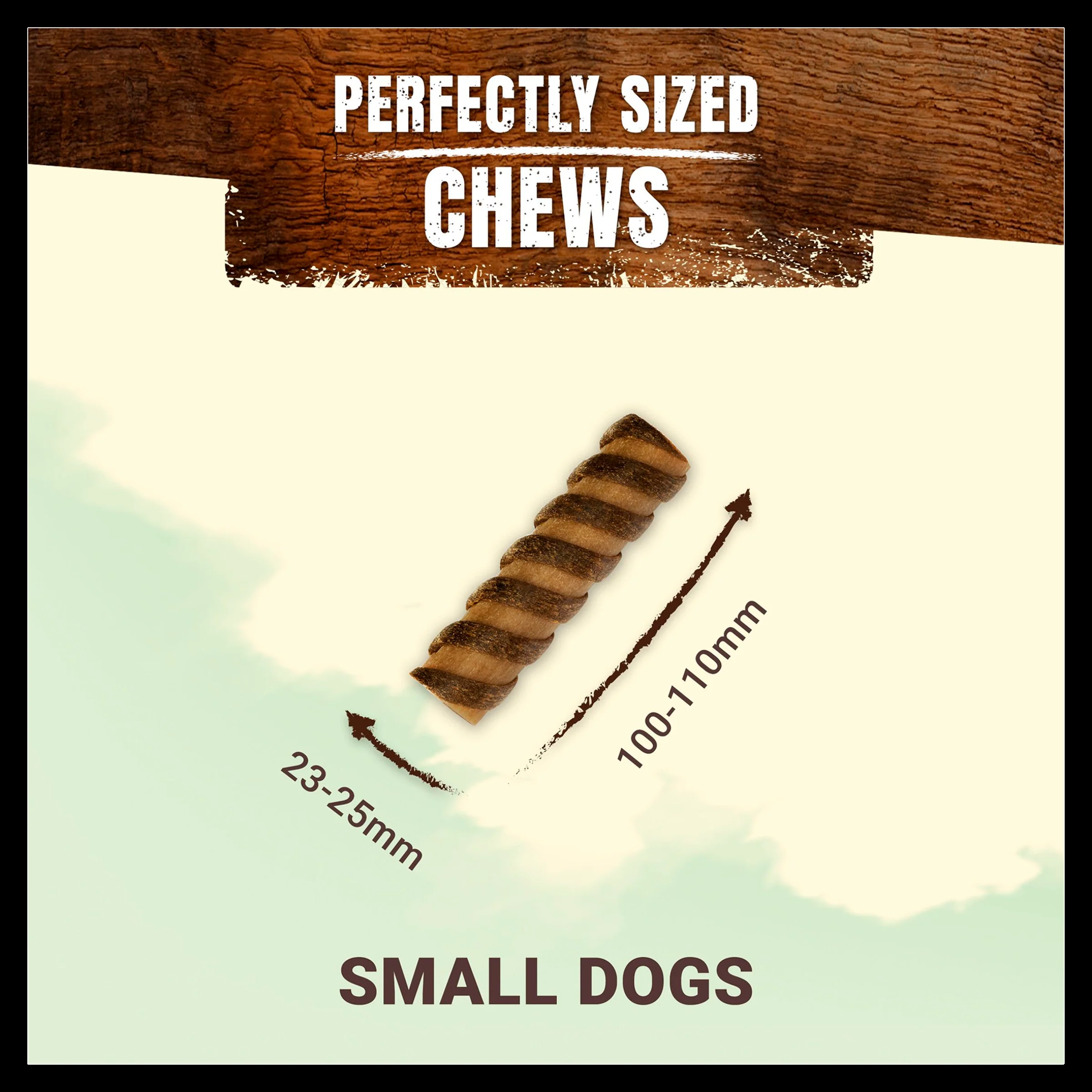 Purina Adventuros Small Adult Wild Chew Dog Treats - Venison - Image 3