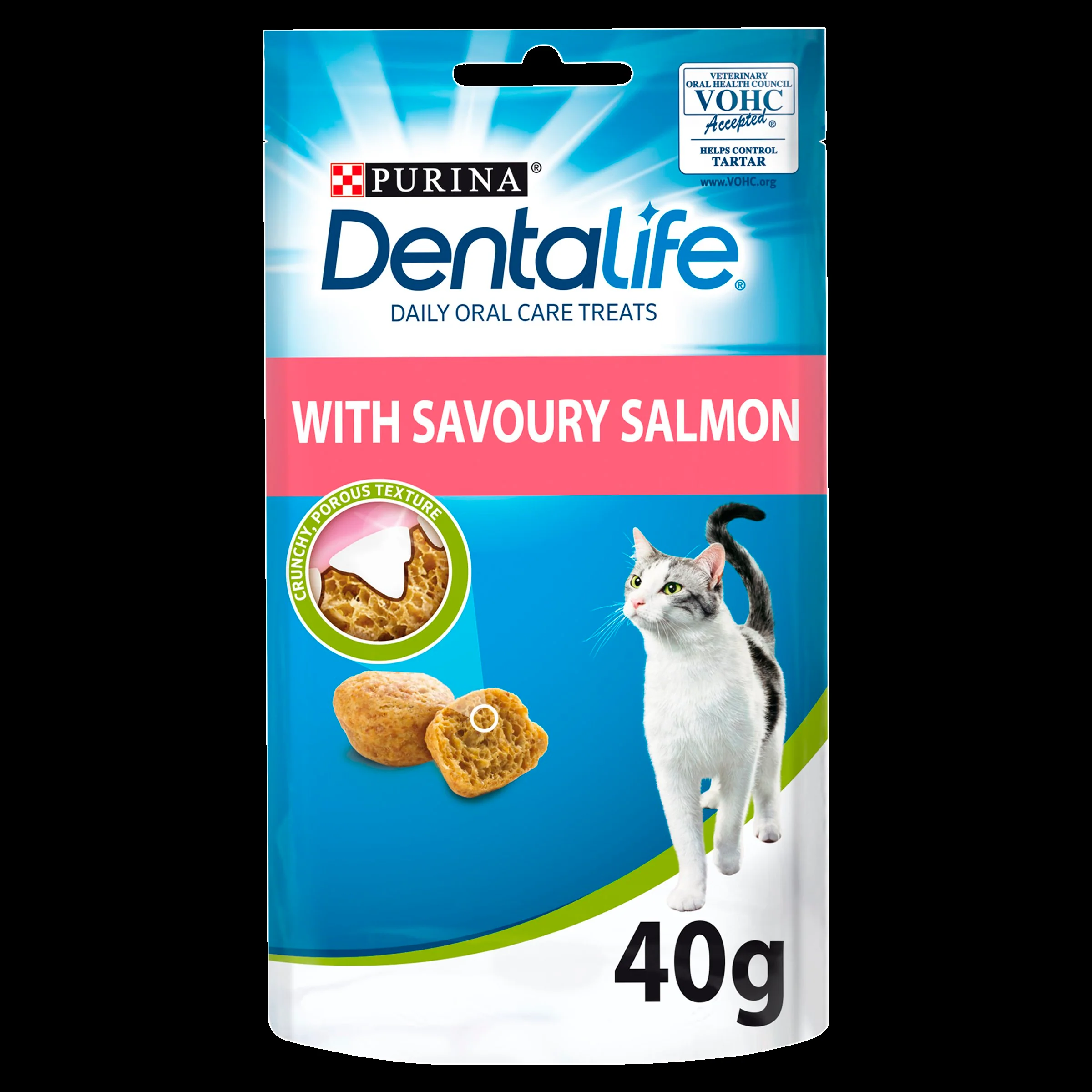 Purina Dentalife Cat Dental Treat Salmon - Image 2