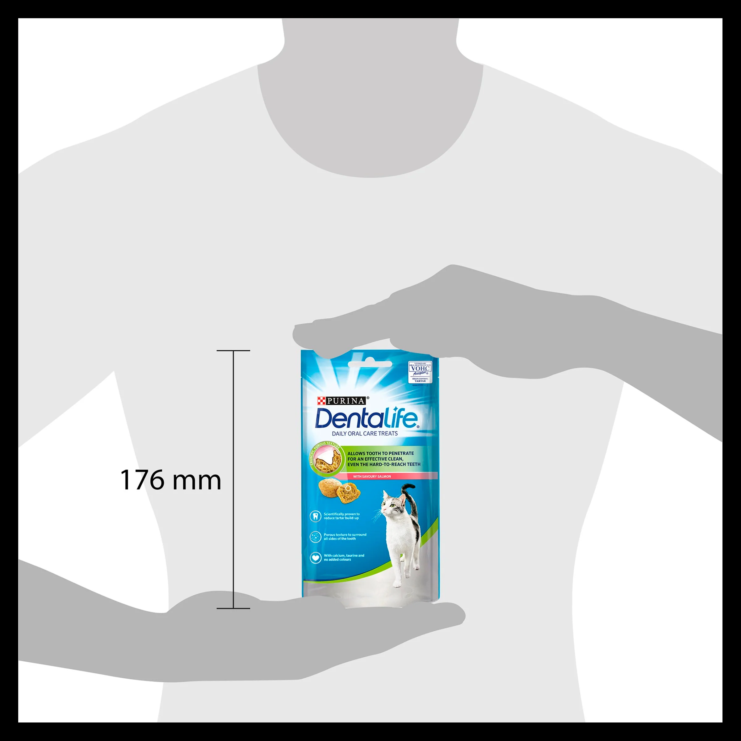 Purina Dentalife Cat Dental Treat Salmon - Image 4