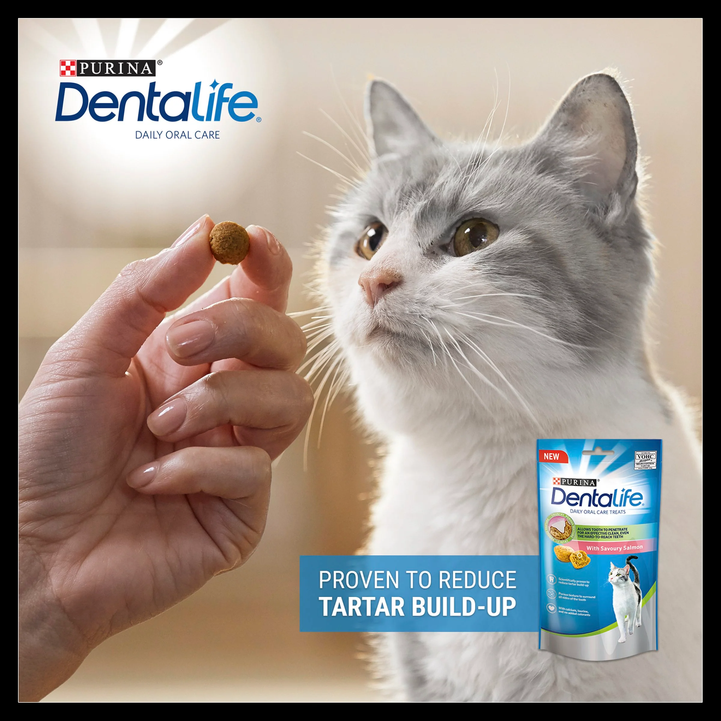 Purina Dentalife Cat Dental Treat Salmon - Image 9