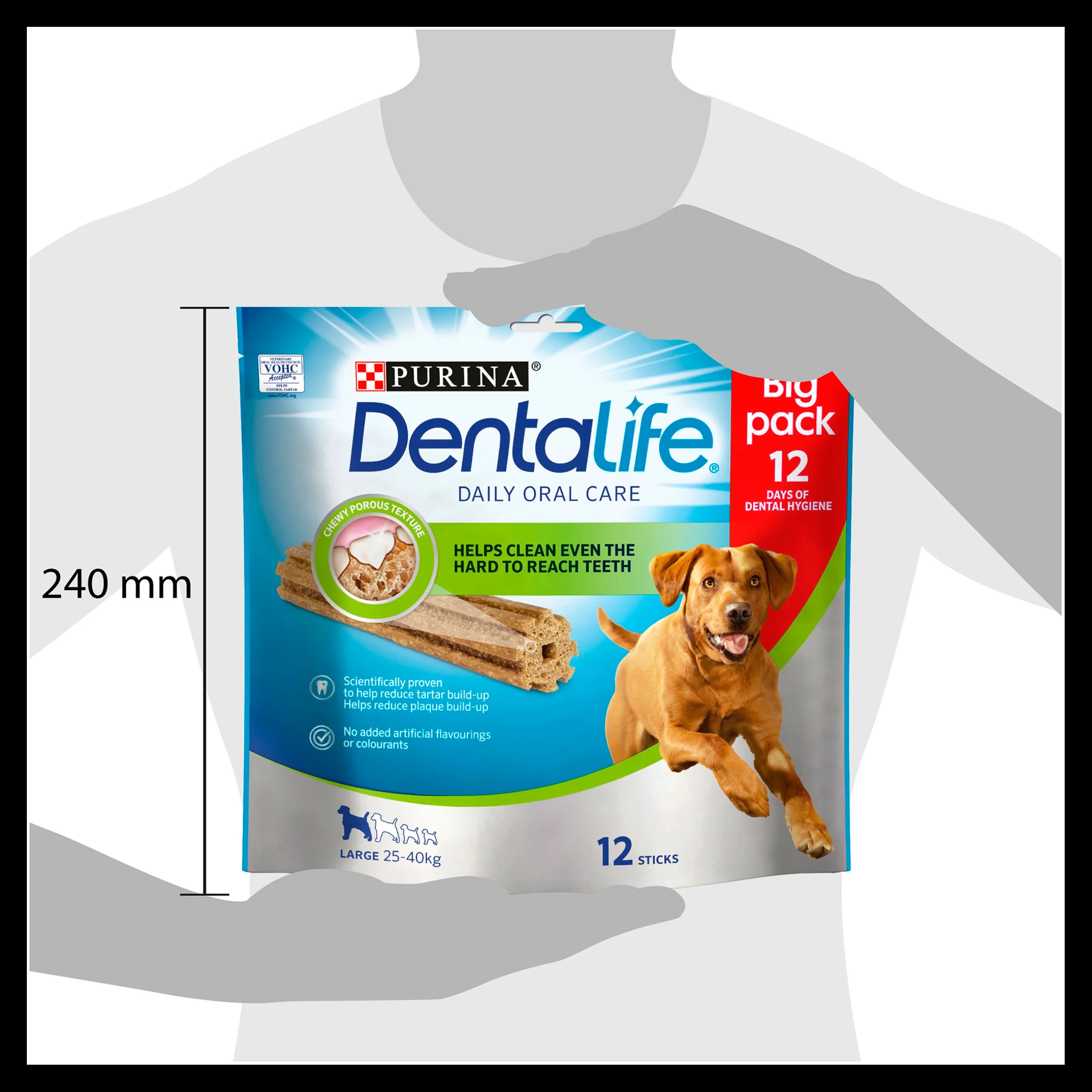 Purina Dentalife Daily Larger Dog Chews Treat - Image 3