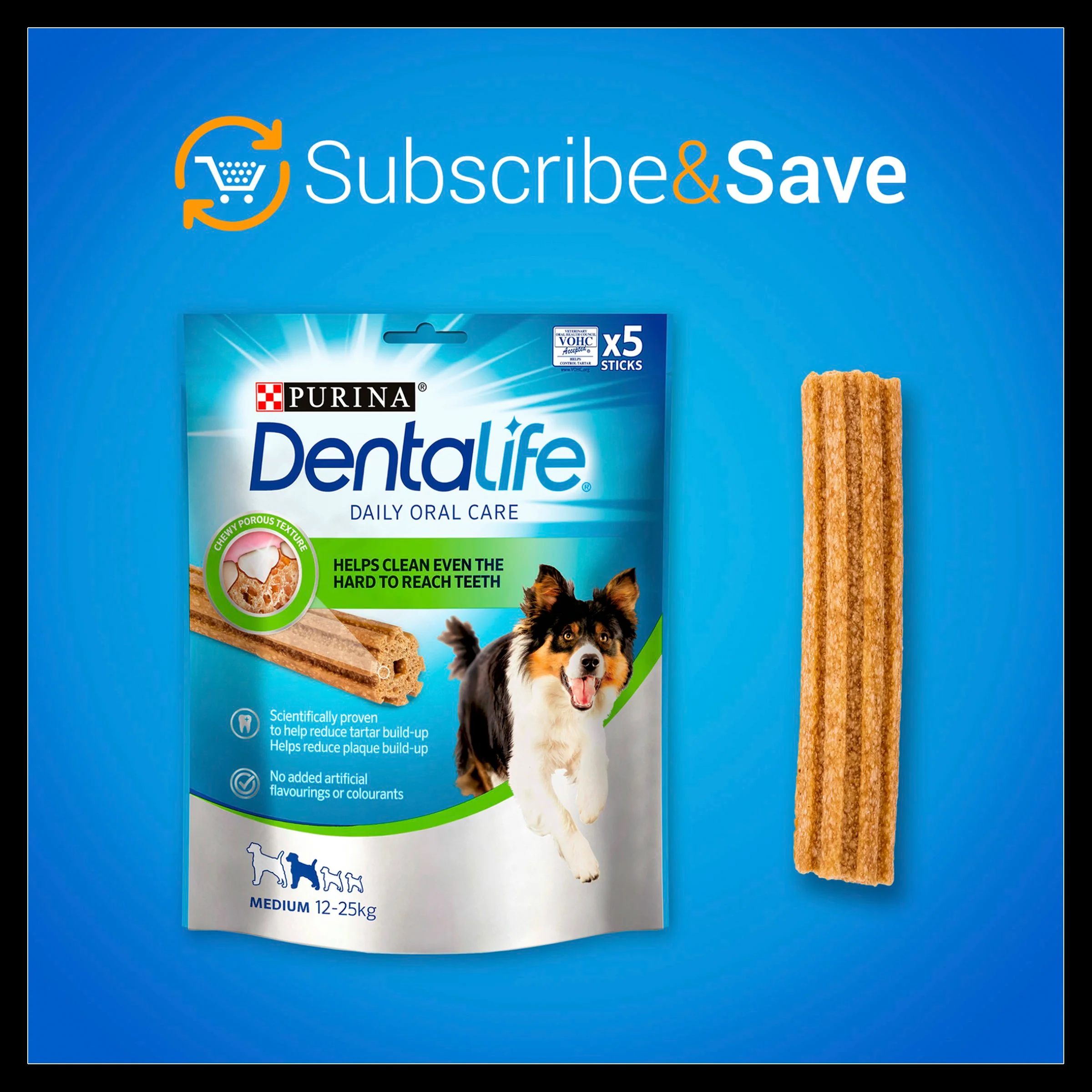 Purina Dentalife Daily Medium Dog Chews Treat - Image 15