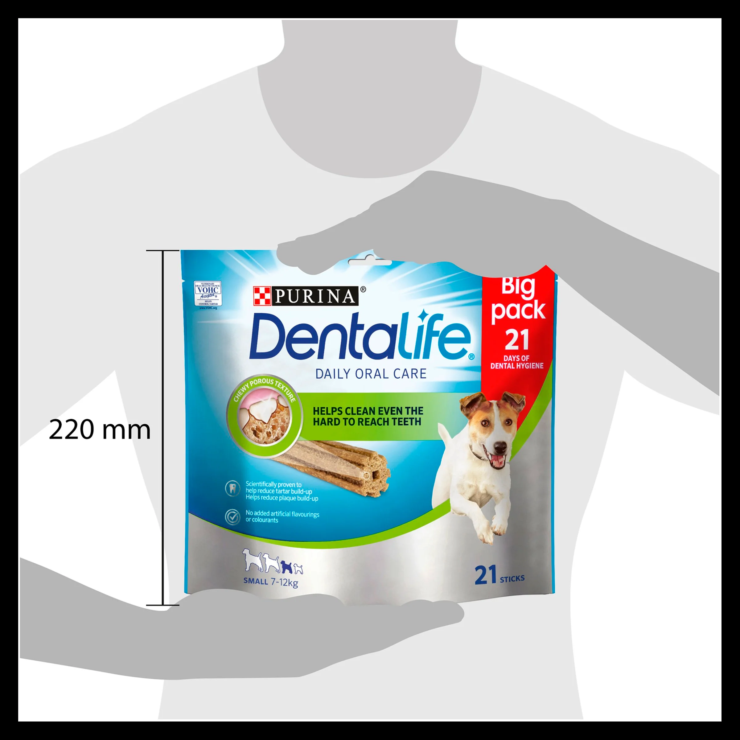 Purina Dentalife Daily Small Dog Chews Treat - Image 3