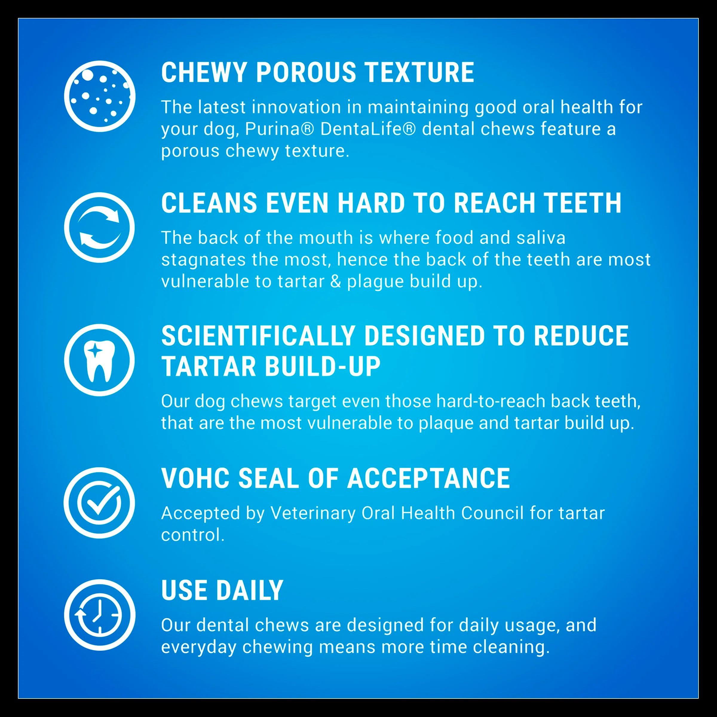Purina Dentalife Daily Small Dog Chews Treat - Image 9