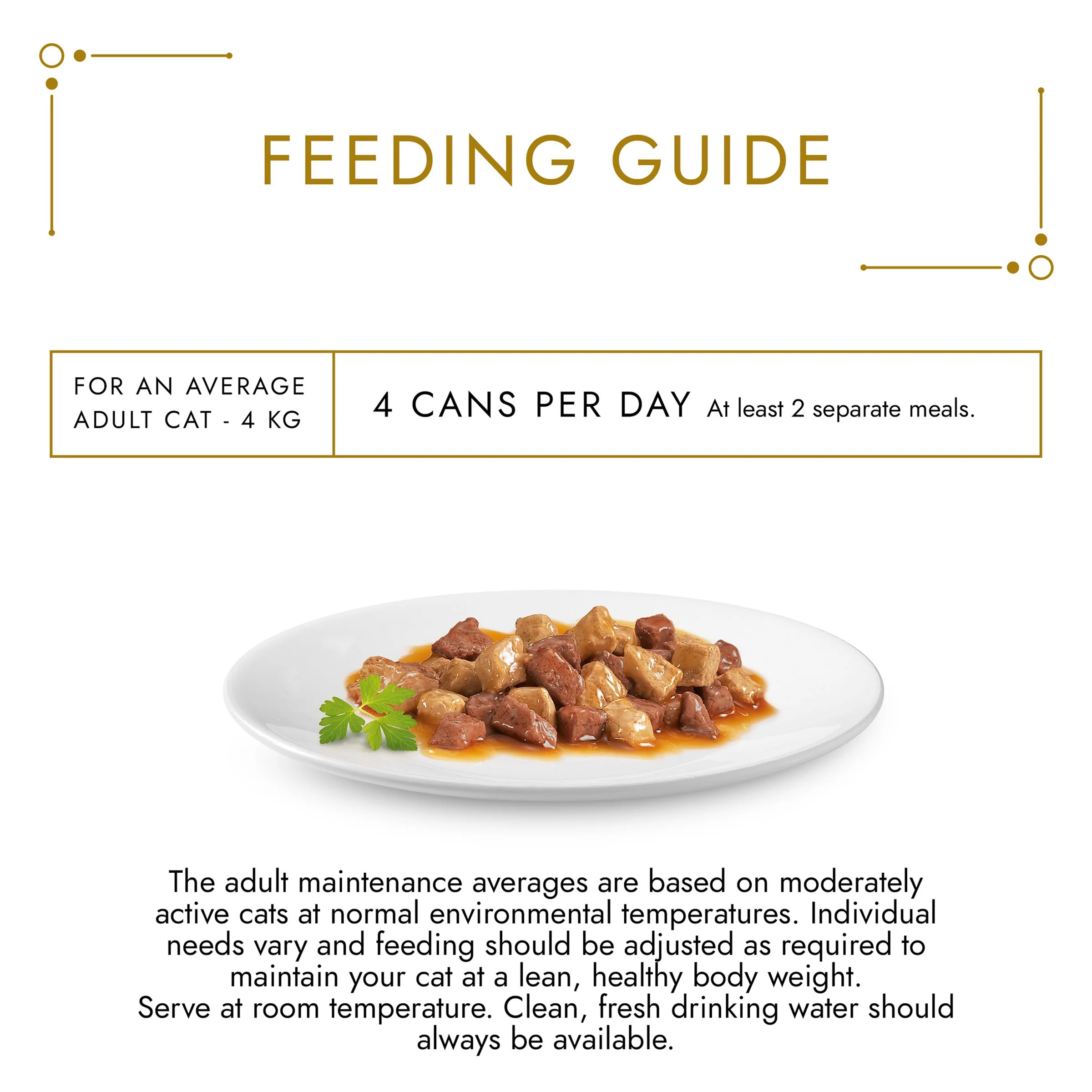 Gourmet Gold Chunks in Gravy Collection Wet Cat Food - Image 2