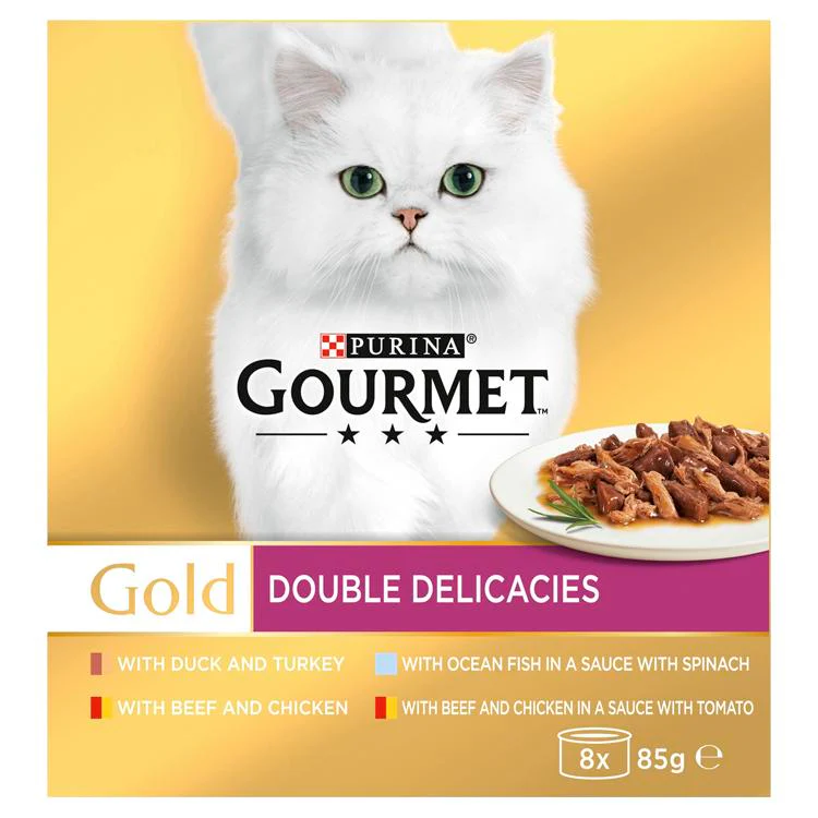 Gourmet Gold Double Delicacies Wet Cat Food - Image 8