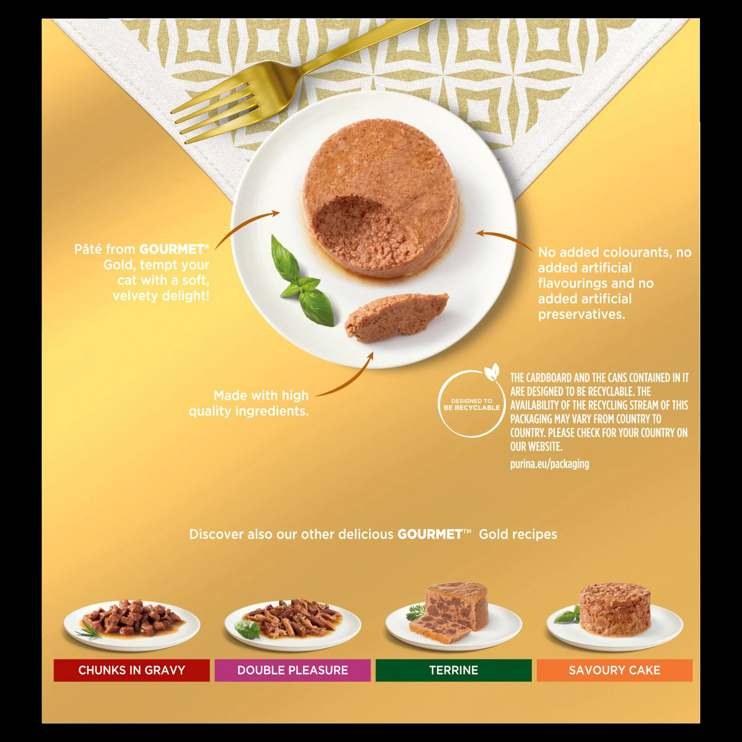 Gourmet Gold Pate Recipes Wet Cat Food - Image 5