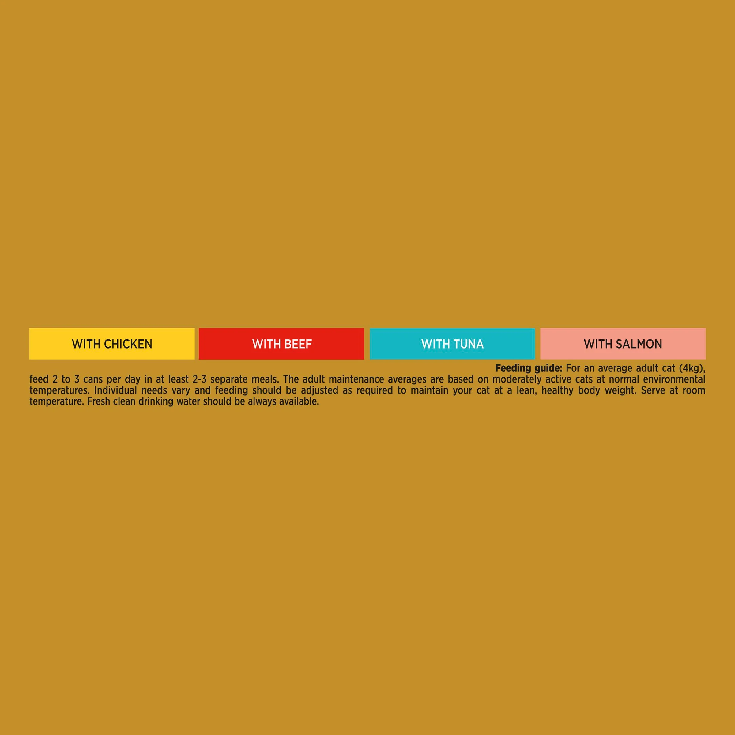 Gourmet Gold Savoury Cake Meat and Fish Variety Wet Cat Food - Image 4