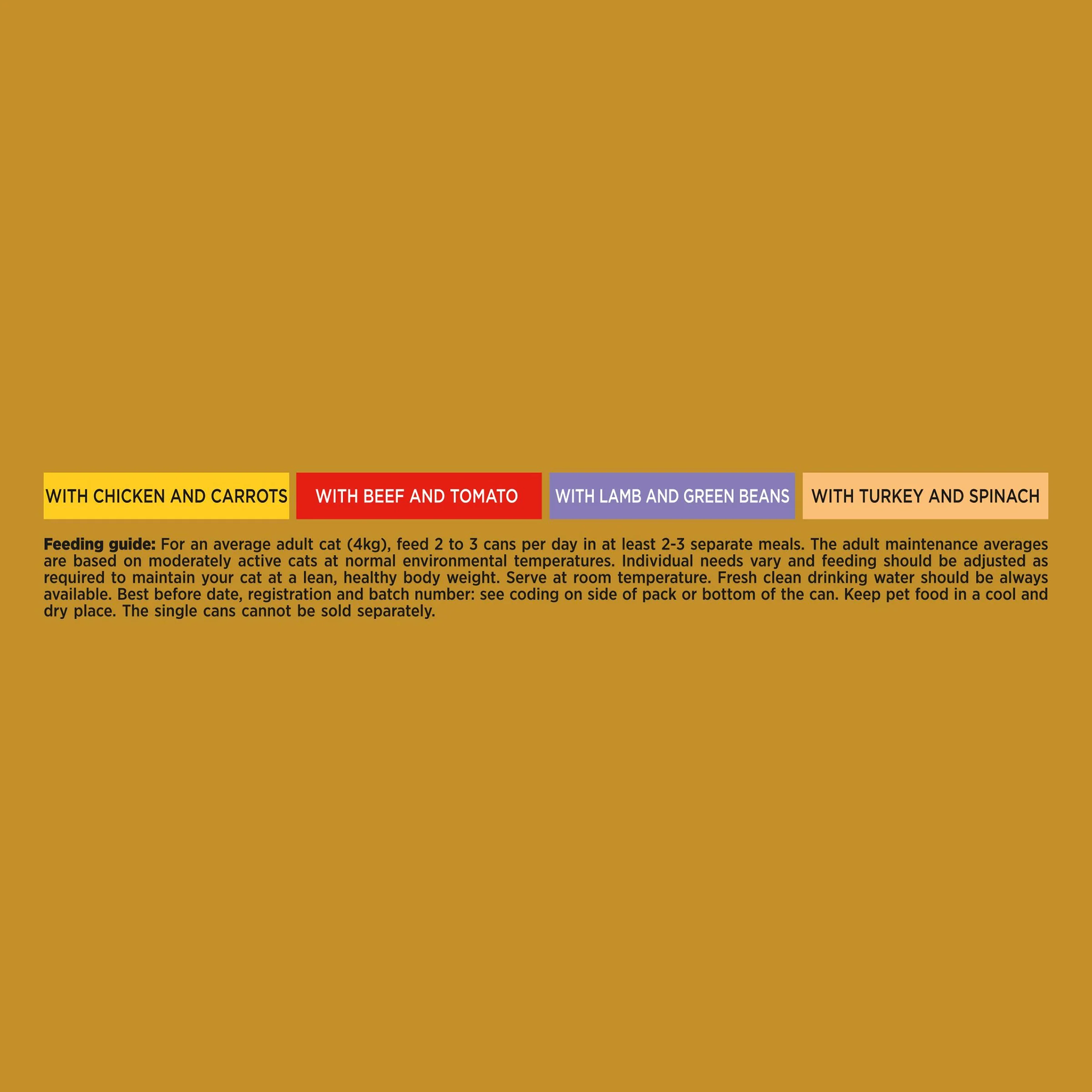 Gourmet Gold Savoury Cake Meat and Veg Variety Wet Cat Food - Image 4