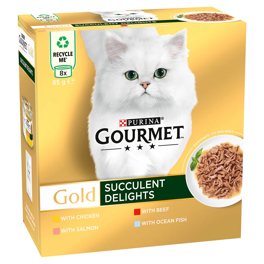 Gourmet Gold Succulent Delights Wet Cat Food