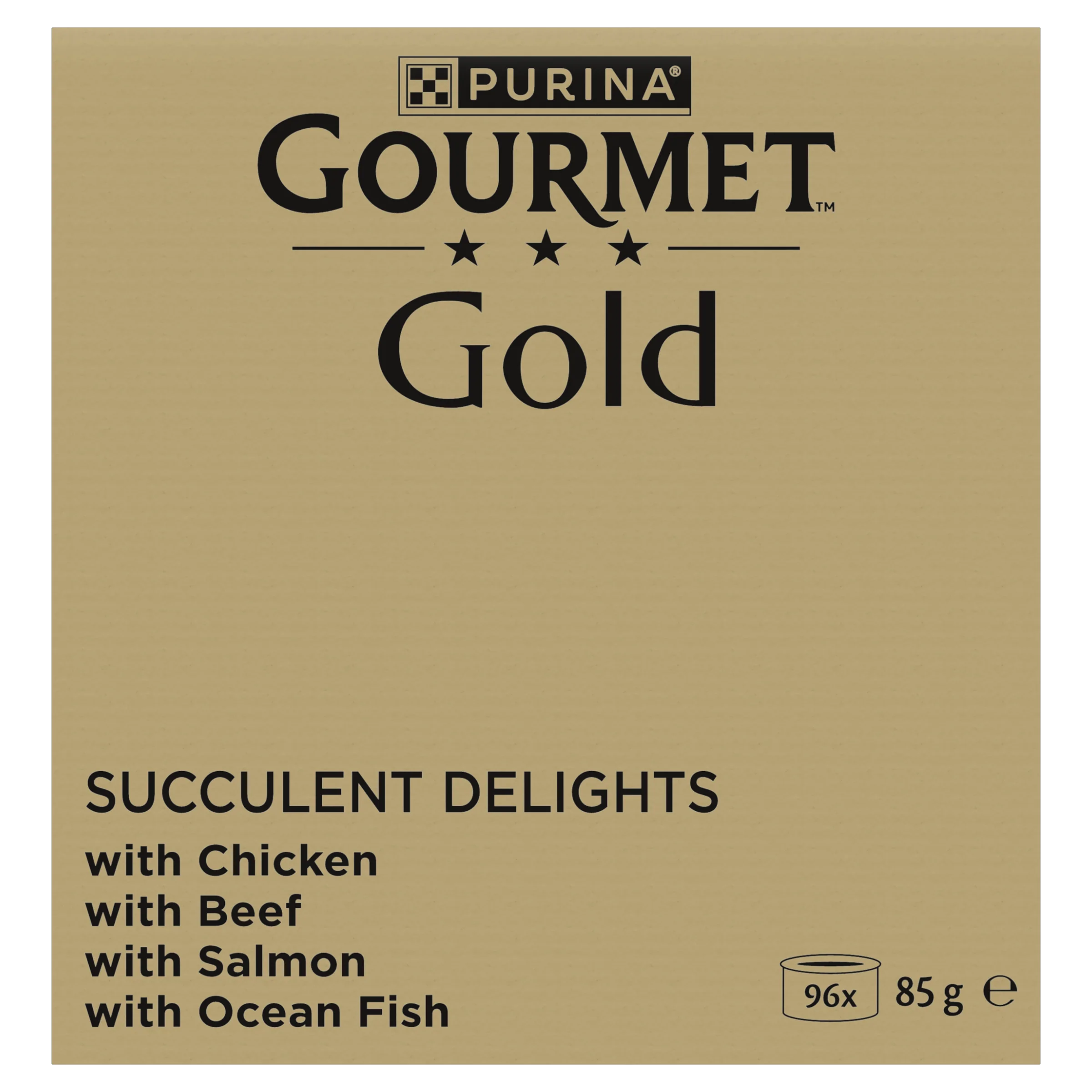 Purina Gourmet Gold Succulent Delights with Chicken, Salmon, Beef & Ocean Fish Adult Wet Cat Food - Image 10