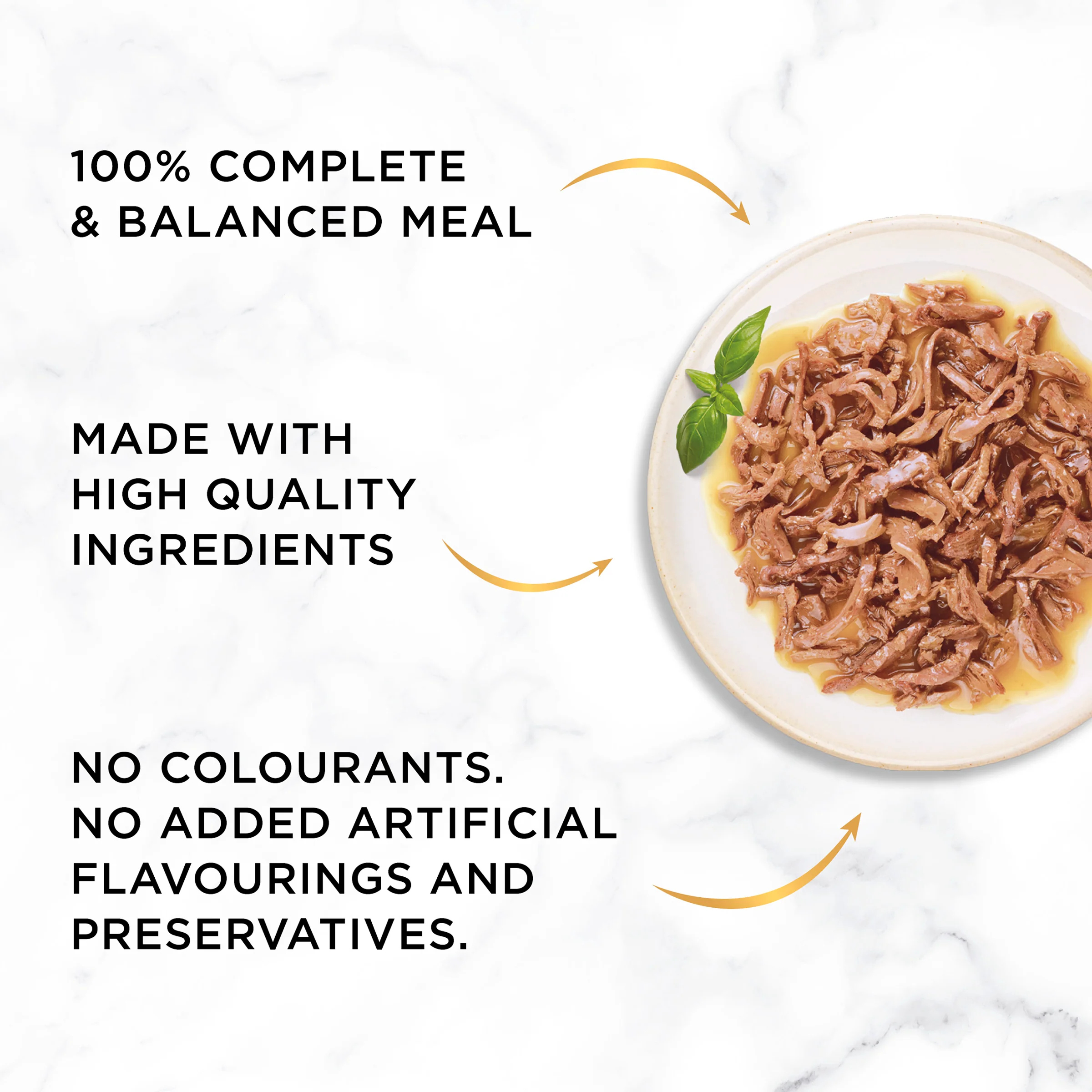 Purina Gourmet Gold Succulent Delights with Chicken, Salmon, Beef & Ocean Fish Adult Wet Cat Food - Image 5
