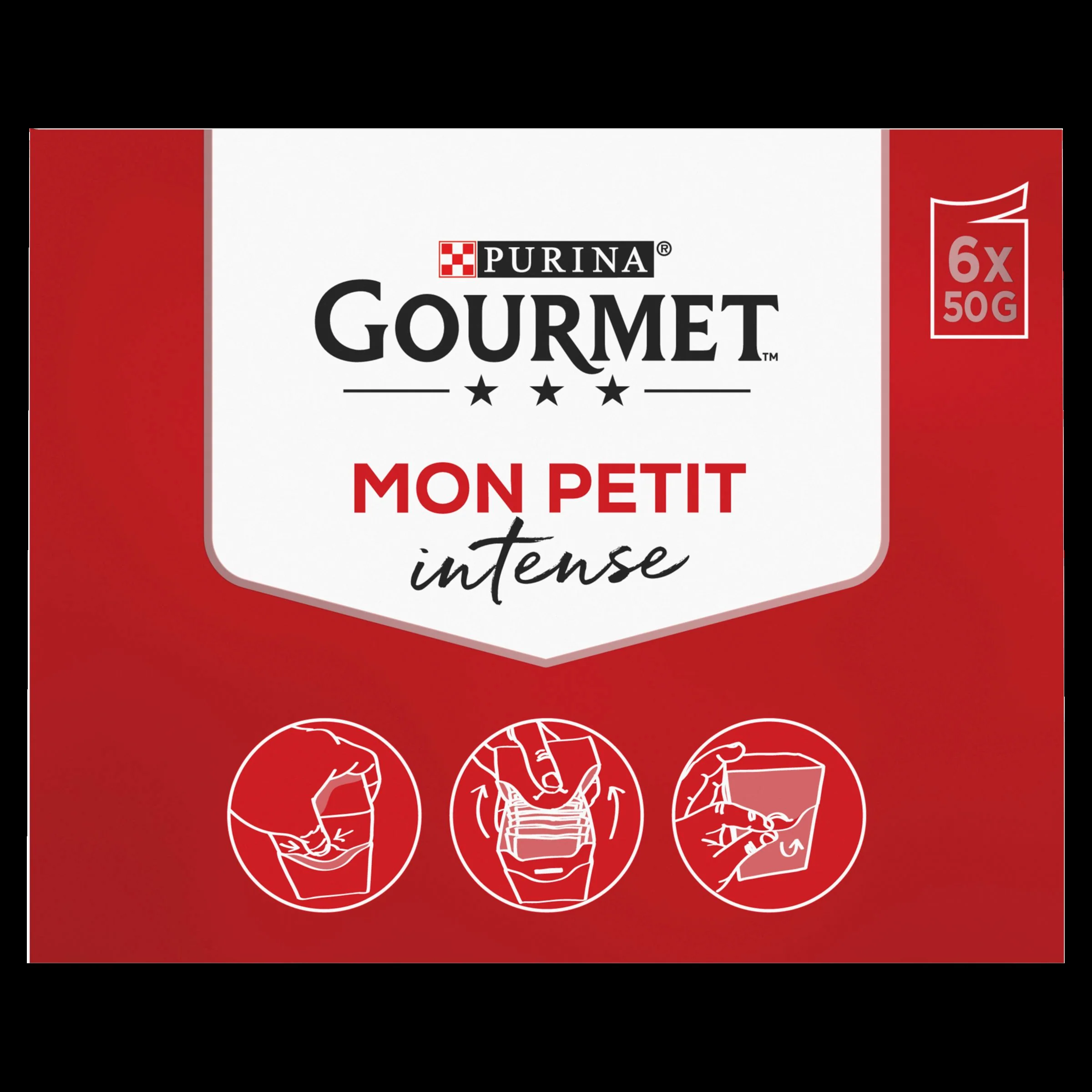 Purina GOURMET Mon Petit Fish Variety Cod, Sardine, Salmon Wet Cat Food - Image 11