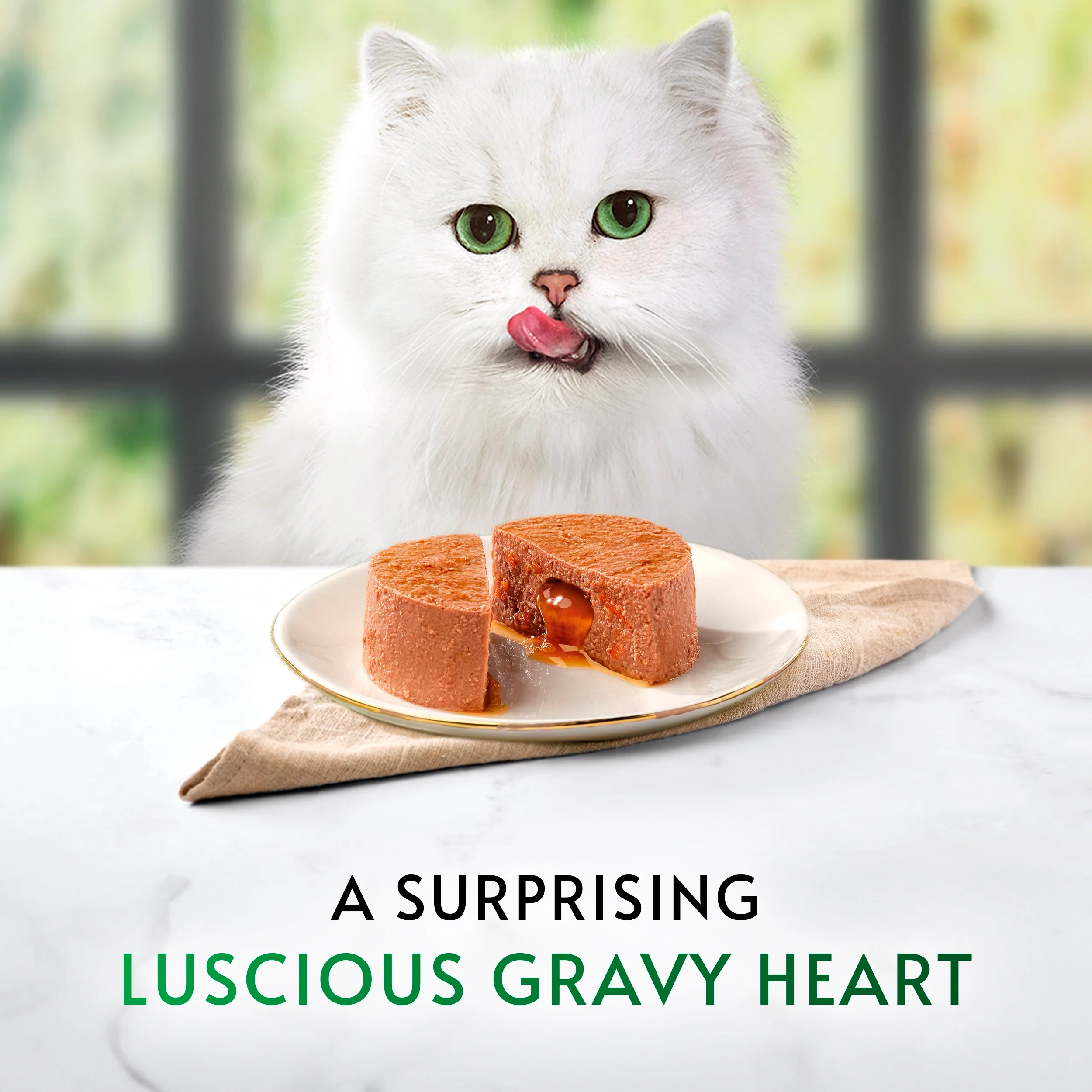 Gourmet Nature's Creations Gravy Heart Chicken Ocean Fish Wet Cat Food - Image 2