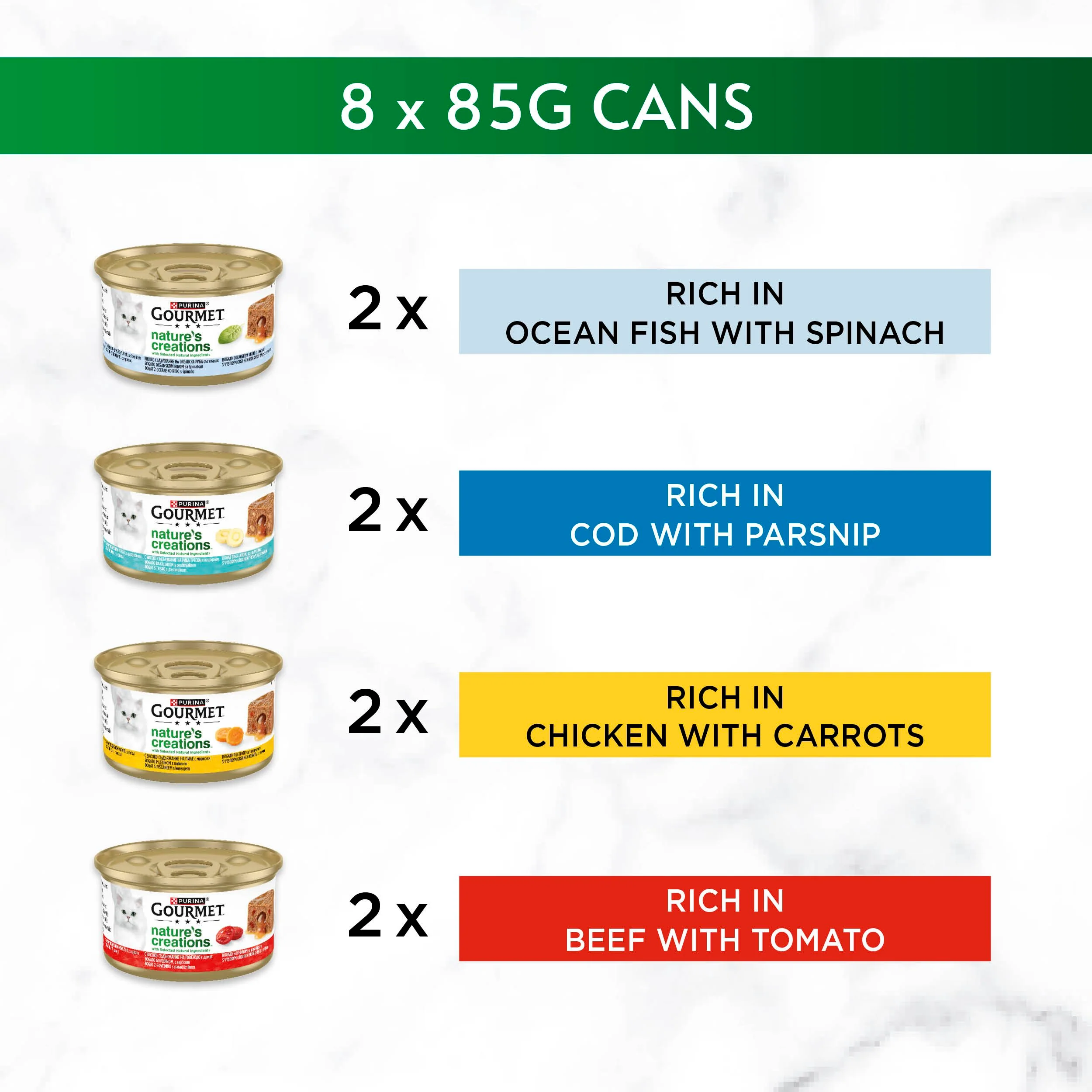 Gourmet Nature's Creations Gravy Heart Chicken Ocean Fish Wet Cat Food - Image 6
