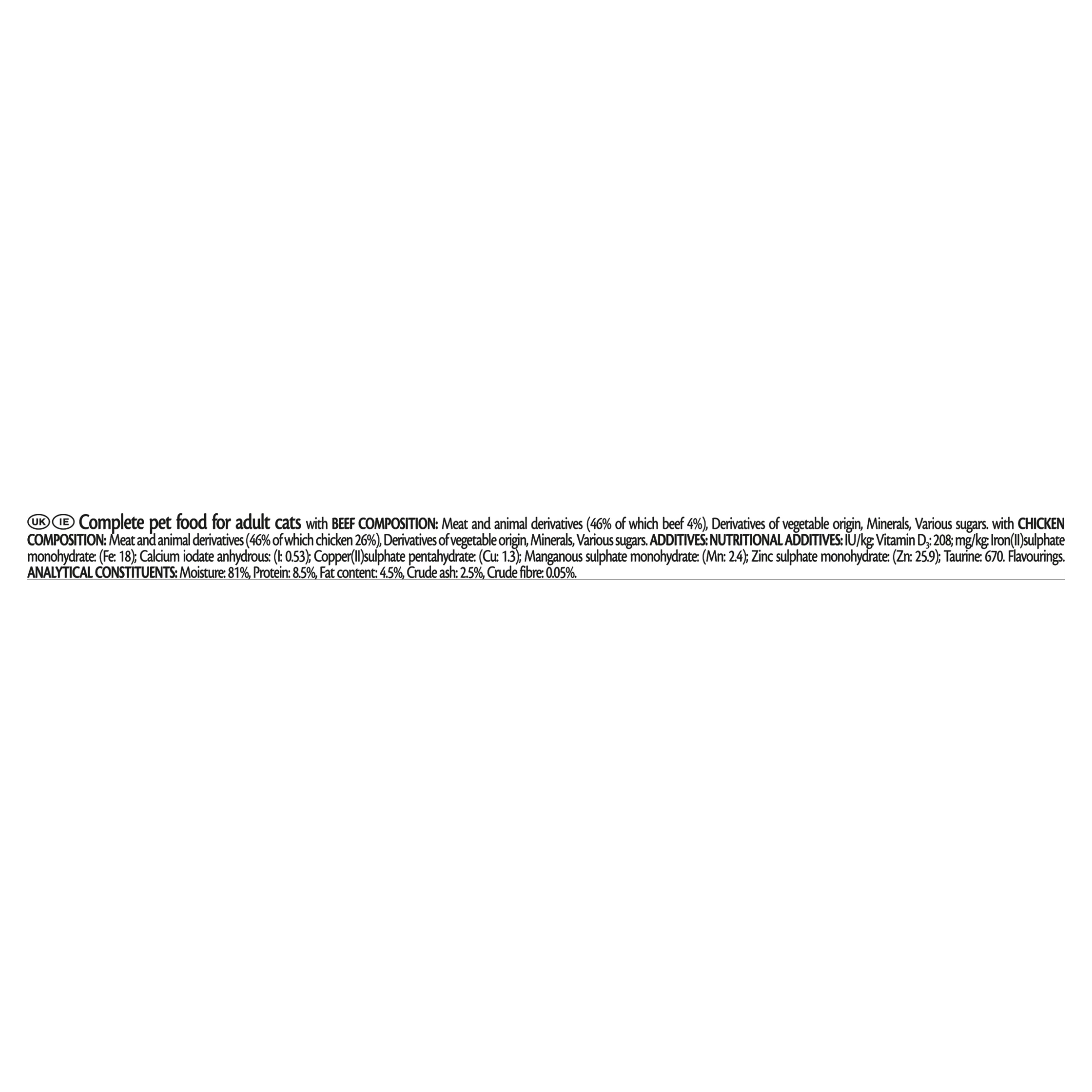 Purina Gourmet Revelations Mousse with Chicken and with Beef with Cascading Gravy Adult Wet Cat Food - Image 10