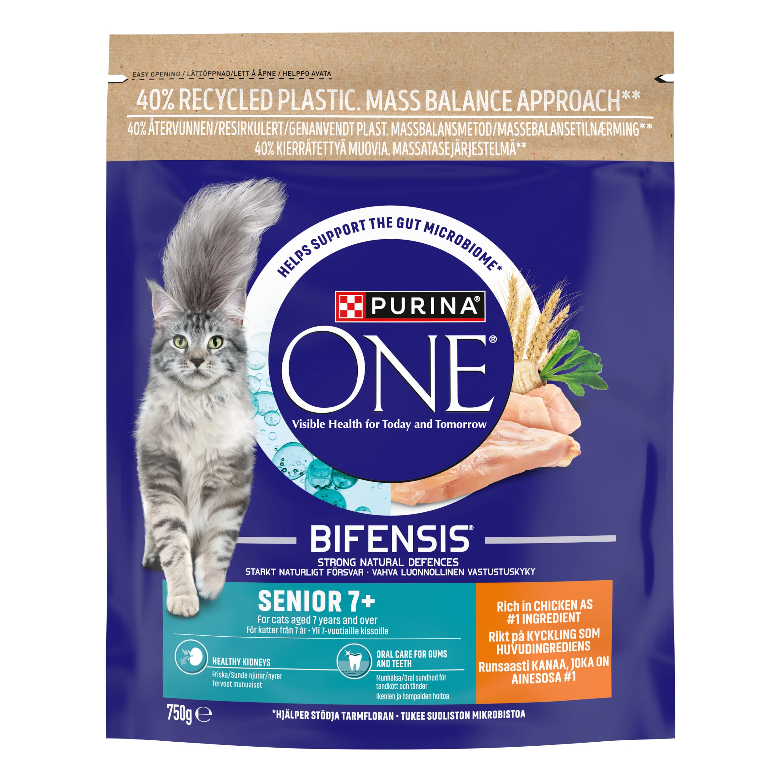 Purina One 7+ Dry Cat Food Rich in Chicken - Image 4