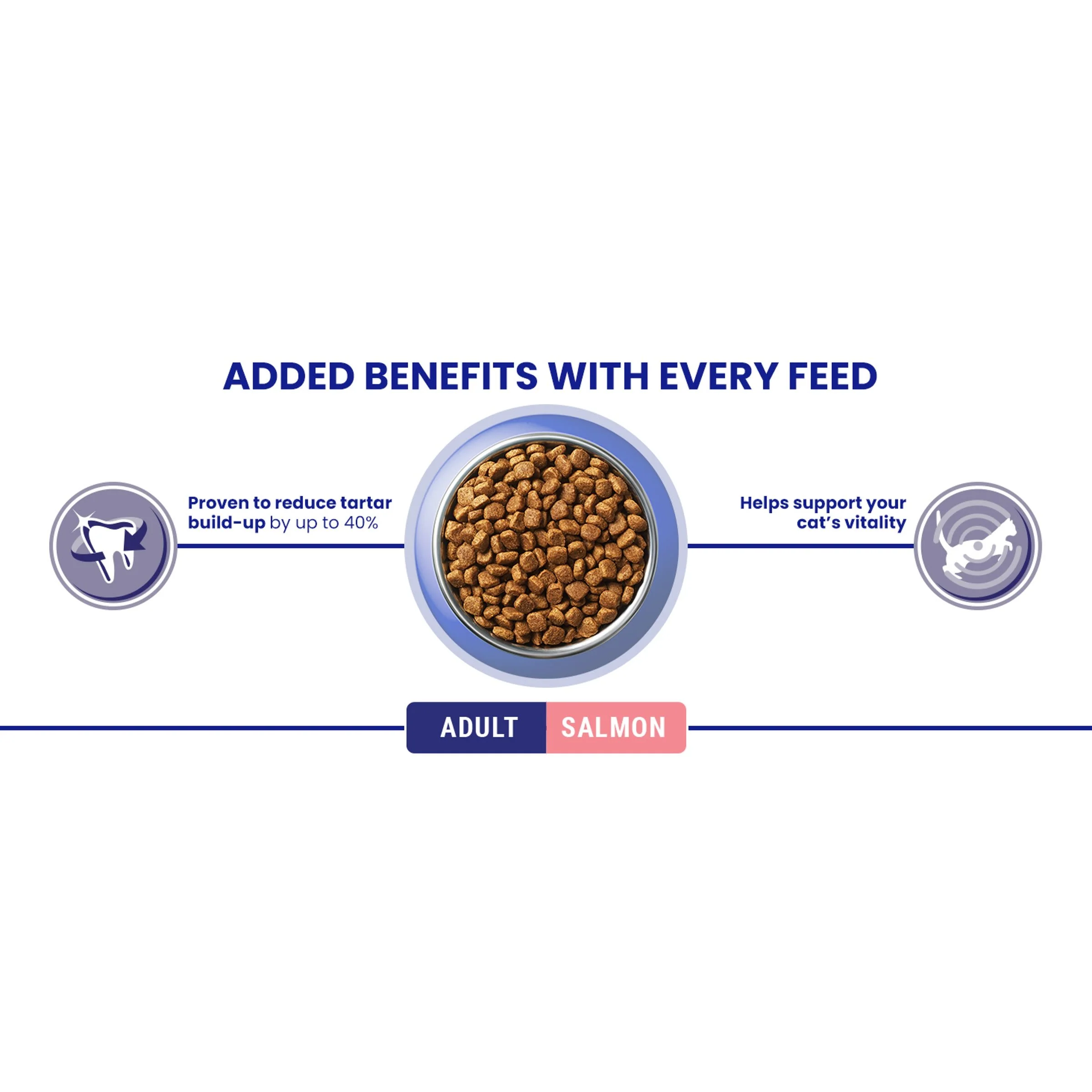 Purina One Bifensis Salmon Dry Cat Food - Image 5