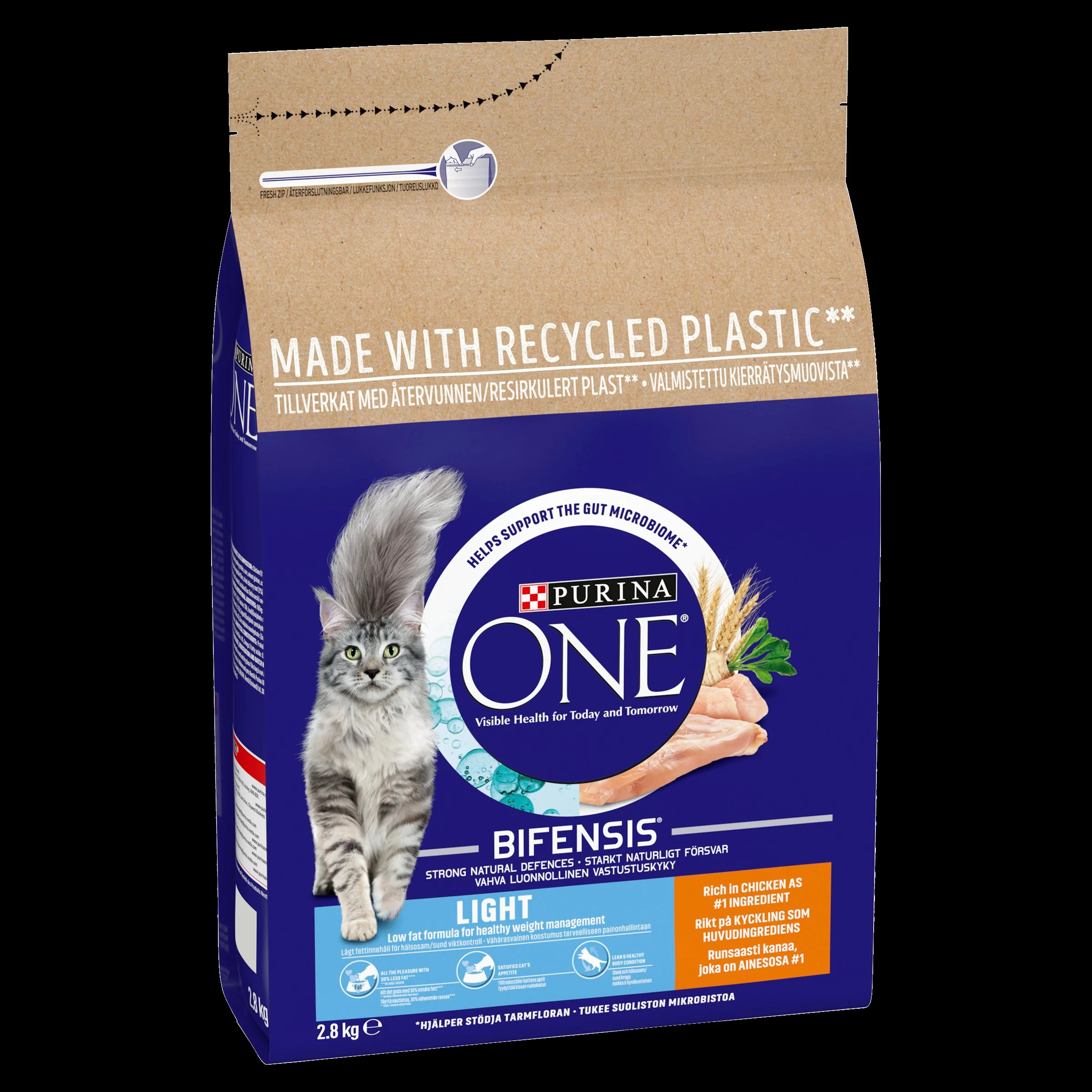 Purina One Light Chicken Dry Cat Food - Image 4