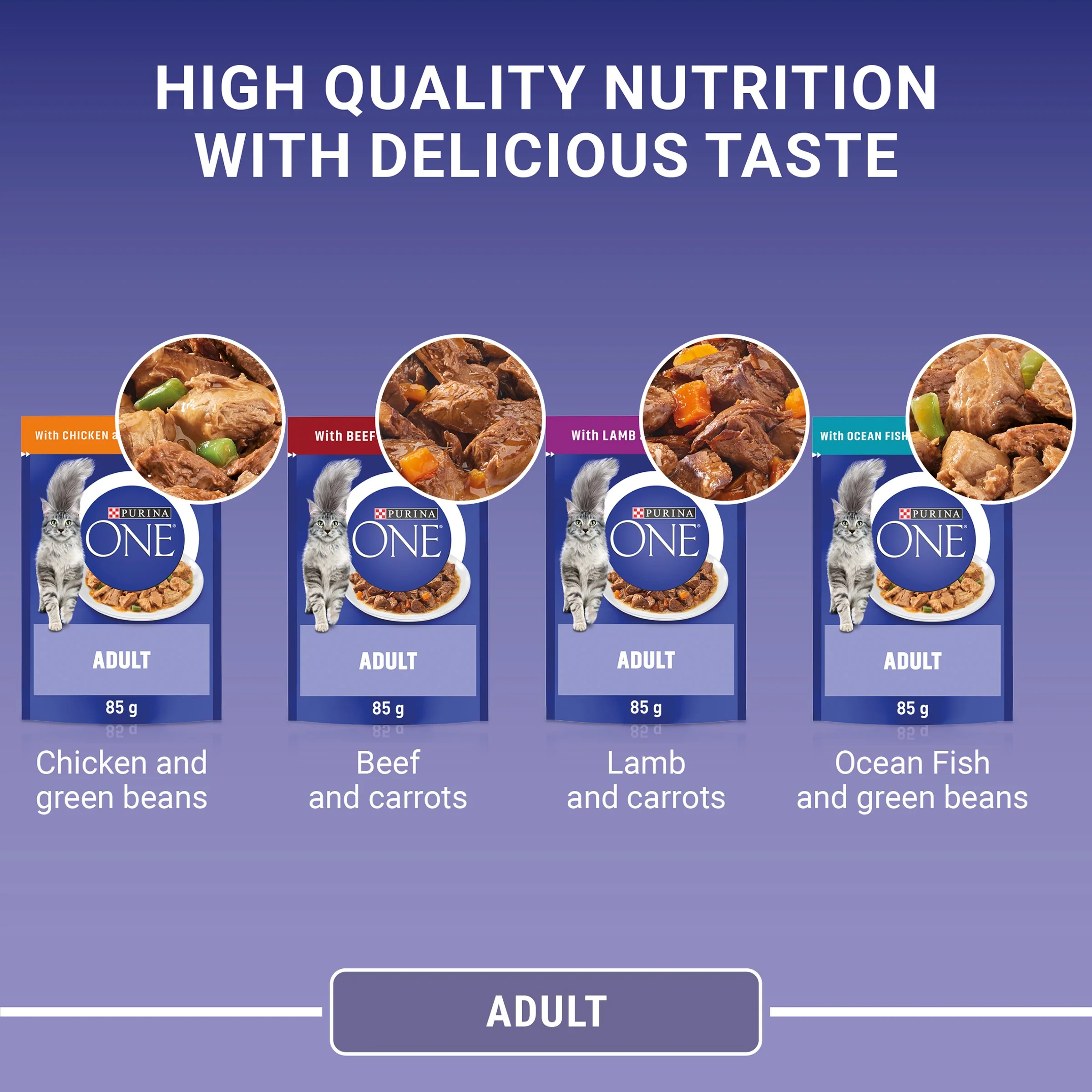 Purina One Mini Fillets Mixed Selection in Gravy Wet Cat Food - Image 4